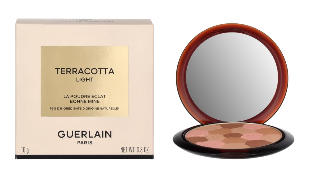 Polvo Guerlain Terracotta Light Natural Healthy Glow 00, 8,5 G - Venta Internacional.