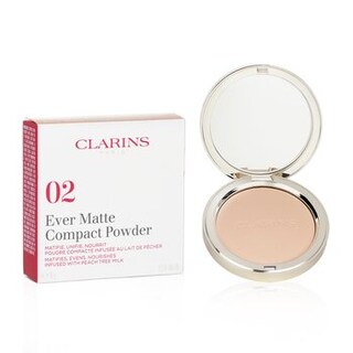 Foto 2 | Polvo Compacto Clarins Ever Matte #02 Light - Venta Internacional.