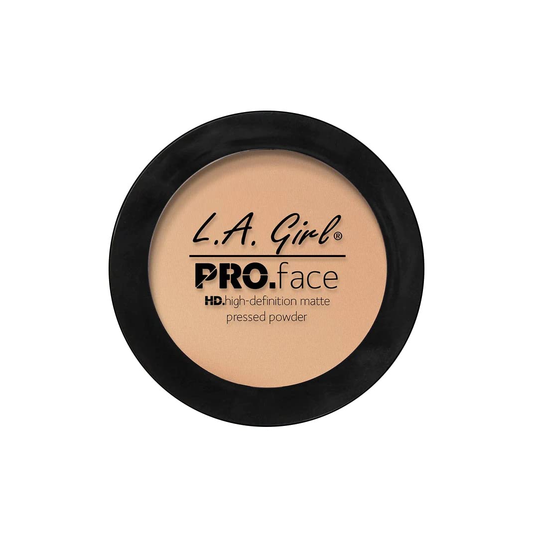 Foto 4 pulgar | Polvo Prensado L.a. Girl Pro Face Hd Matte Nude Beige 7g X3 - Venta Internacional.