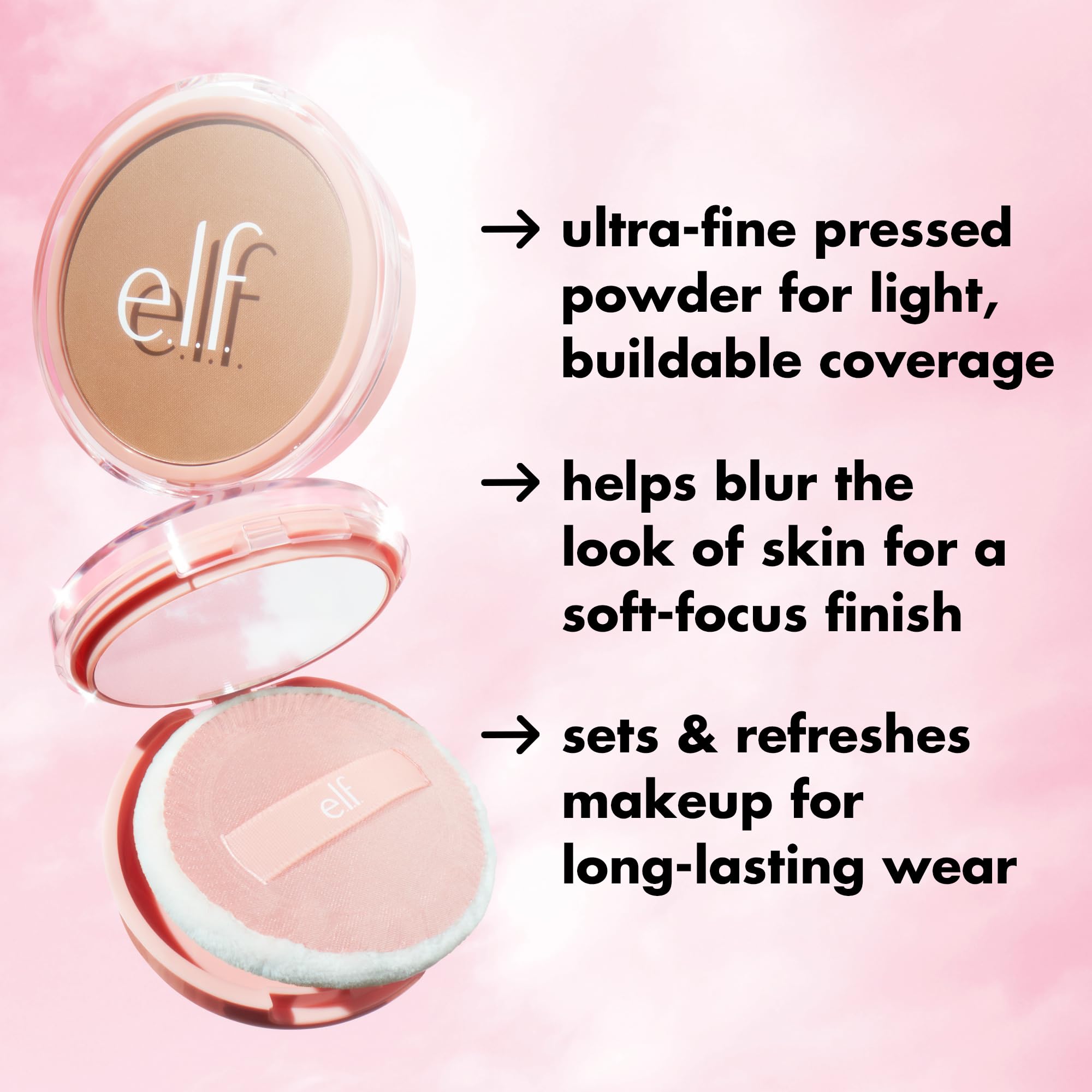 Foto 4 | Polvo De Acabado E.l.f. Halo Glow Filter Vegan Tan Warm - Venta Internacional.