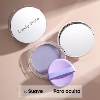 Foto 5 | Polvo Matificado Cremoso Lavanda Maquillaje Mate Candy Bella