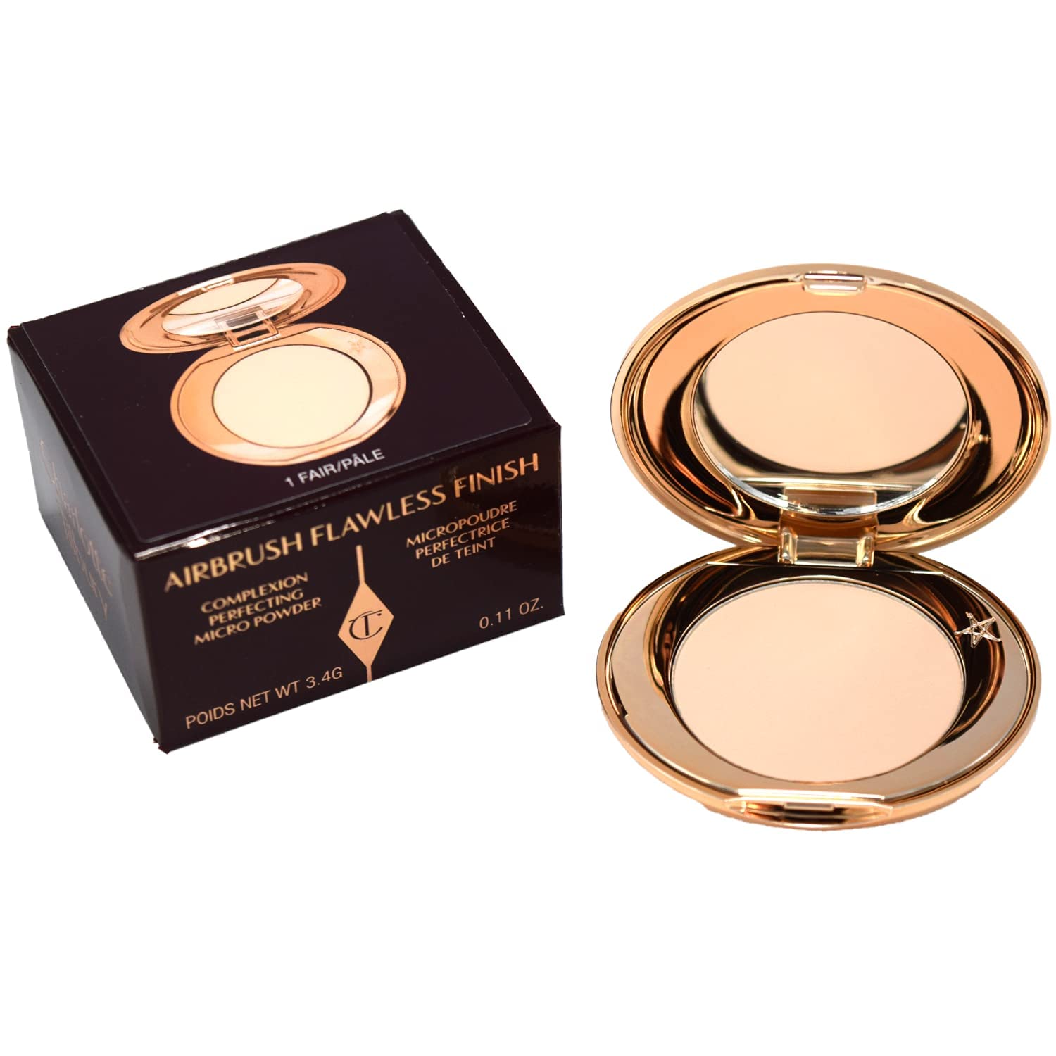 Foto 2 pulgar | Polvo Facial Charlotte Tilbury Airbrush Flawless Finish 1 Fair - Venta Internacional.