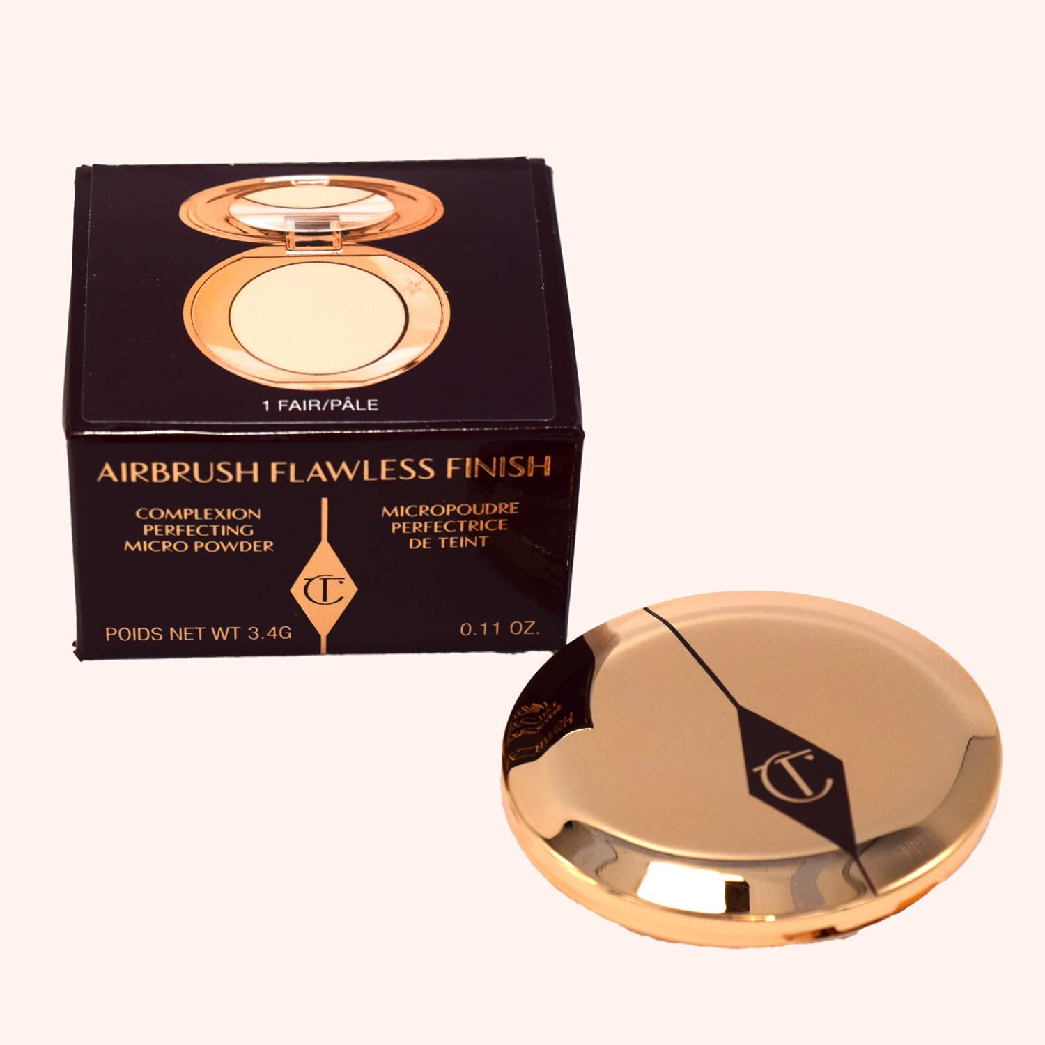 Foto 6 | Polvo Facial Charlotte Tilbury Airbrush Flawless Finish 1 Fair - Venta Internacional.