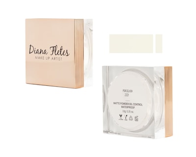 Foto 2 | Kit Fijación De Maquillaje Diana Fletes Ppf-01 Con Brochas