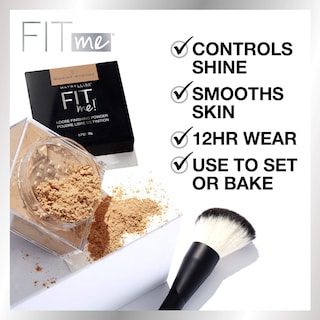 Foto 4 | Polvo Fijador Maybelline Fit Me Fair, 1 Unidad - Venta Internacional.