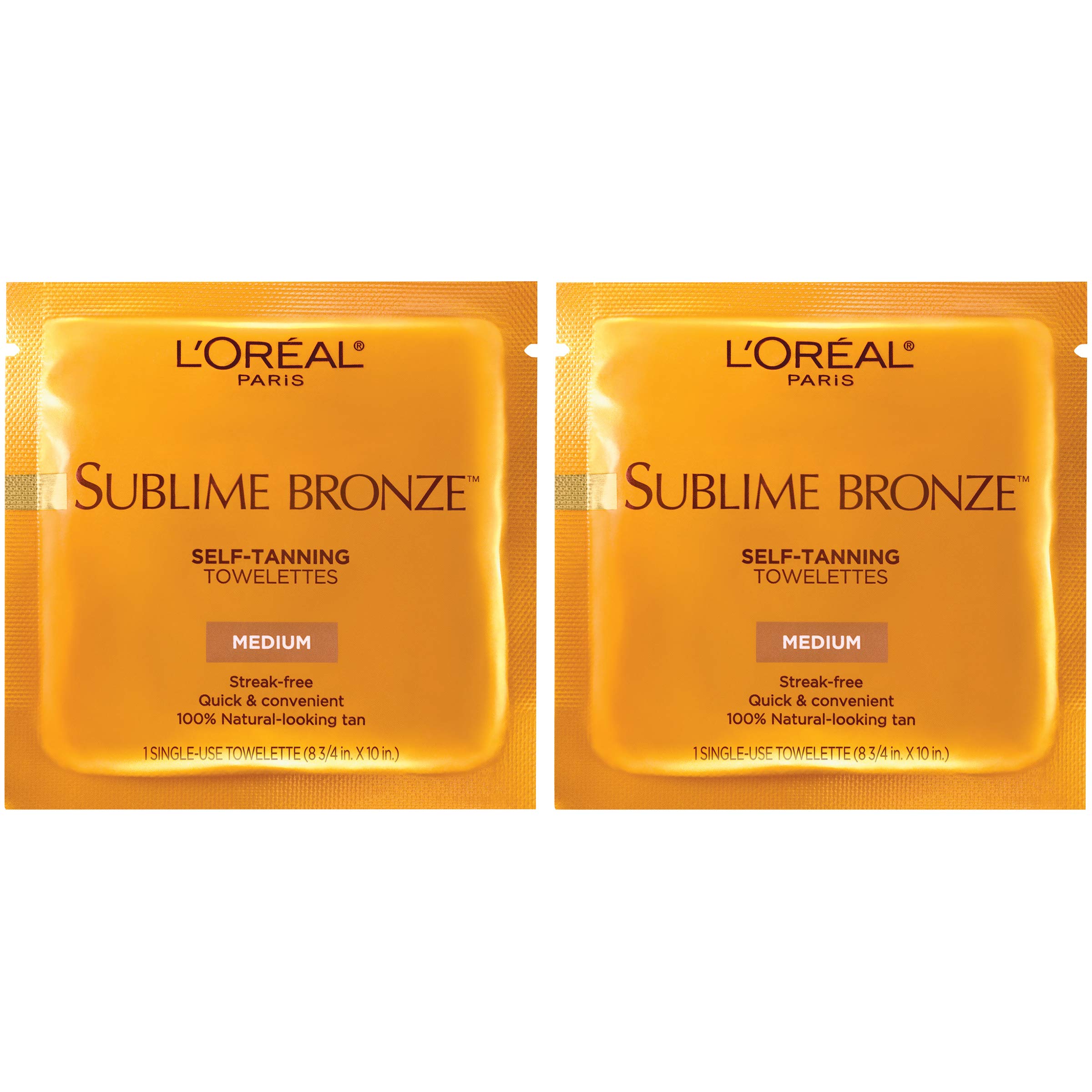 Foto 2 pulgar | Toallitas Autobronceadoras L'oreal Paris Sublime Bronze De 6 Quilates X 2 - Venta Internacional.