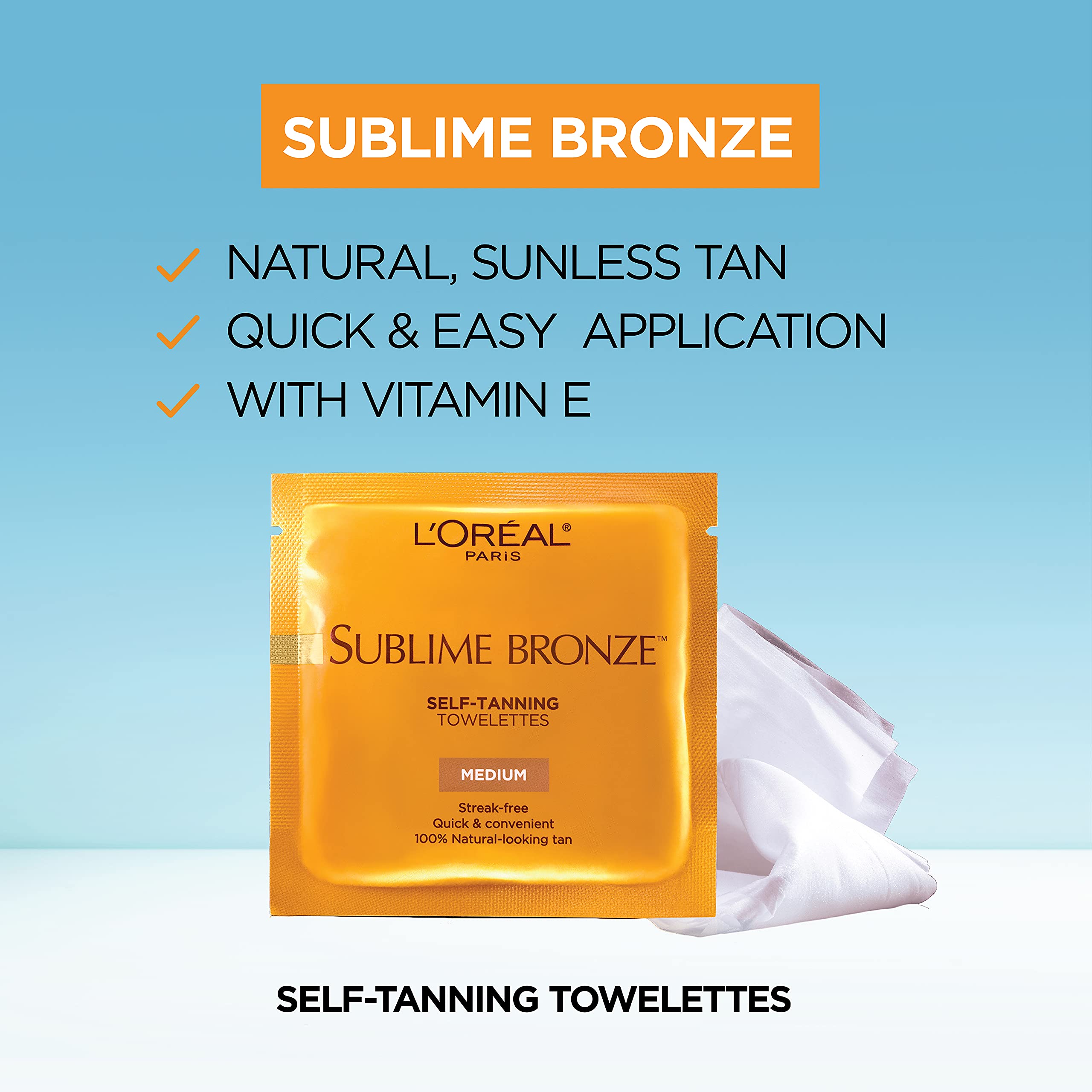 Foto 3 pulgar | Toallitas Autobronceadoras L'oreal Paris Sublime Bronze De 6 Quilates X 2 - Venta Internacional.