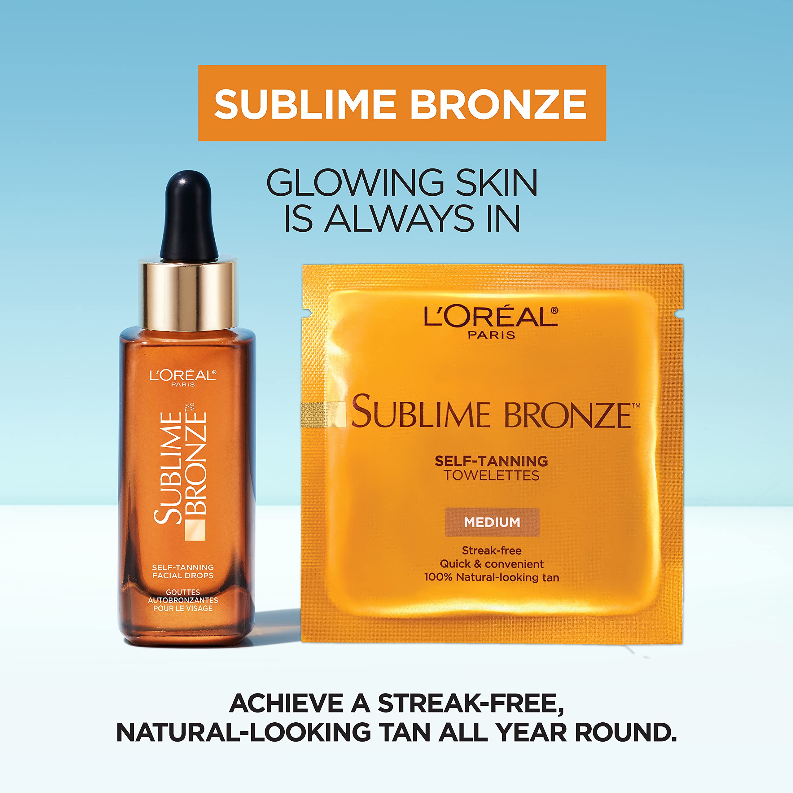 Foto 5 pulgar | Toallitas Autobronceadoras L'oreal Paris Sublime Bronze De 6 Quilates X 2 - Venta Internacional.