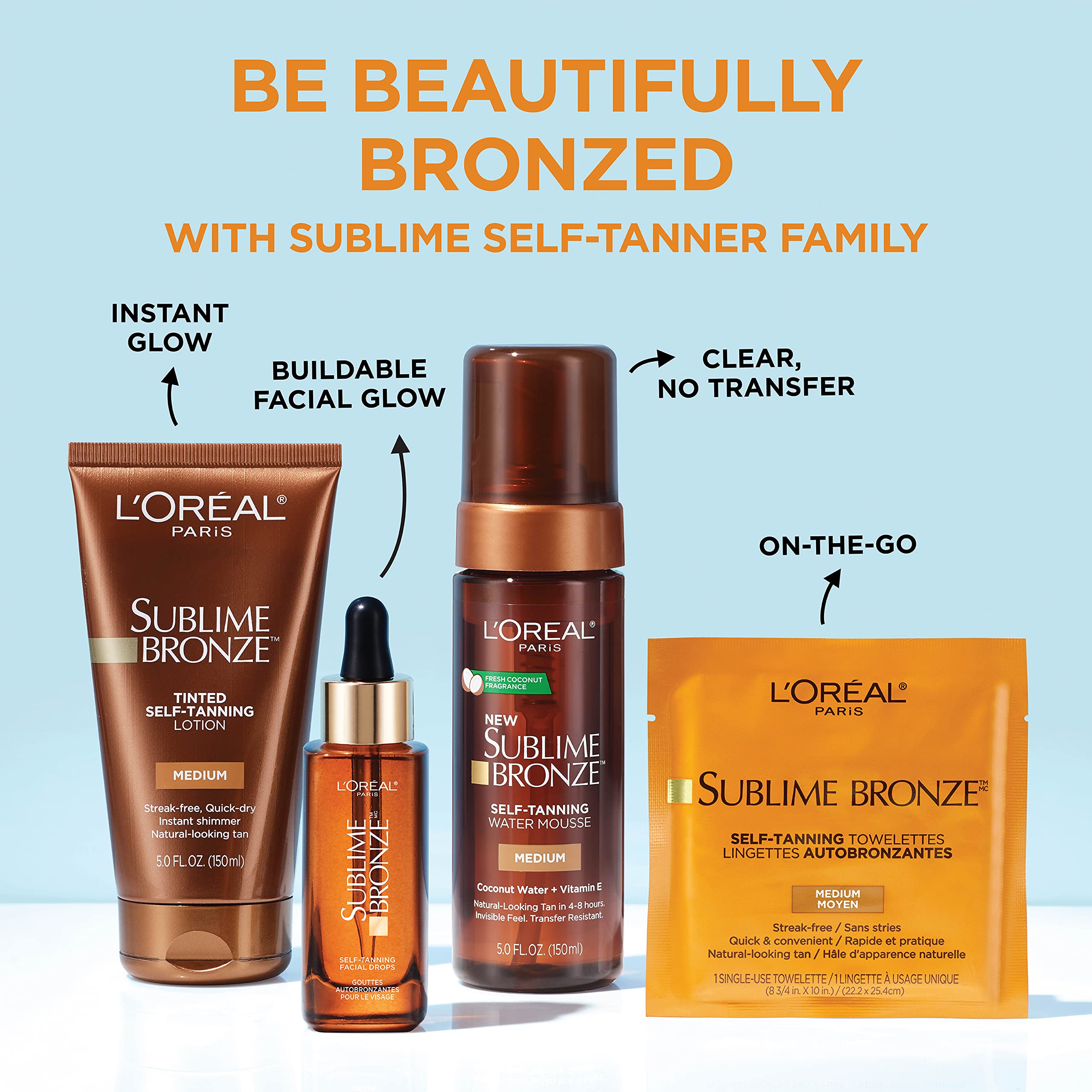 Foto 7 pulgar | Toallitas Autobronceadoras L'oreal Paris Sublime Bronze De 6 Quilates X 2 - Venta Internacional.