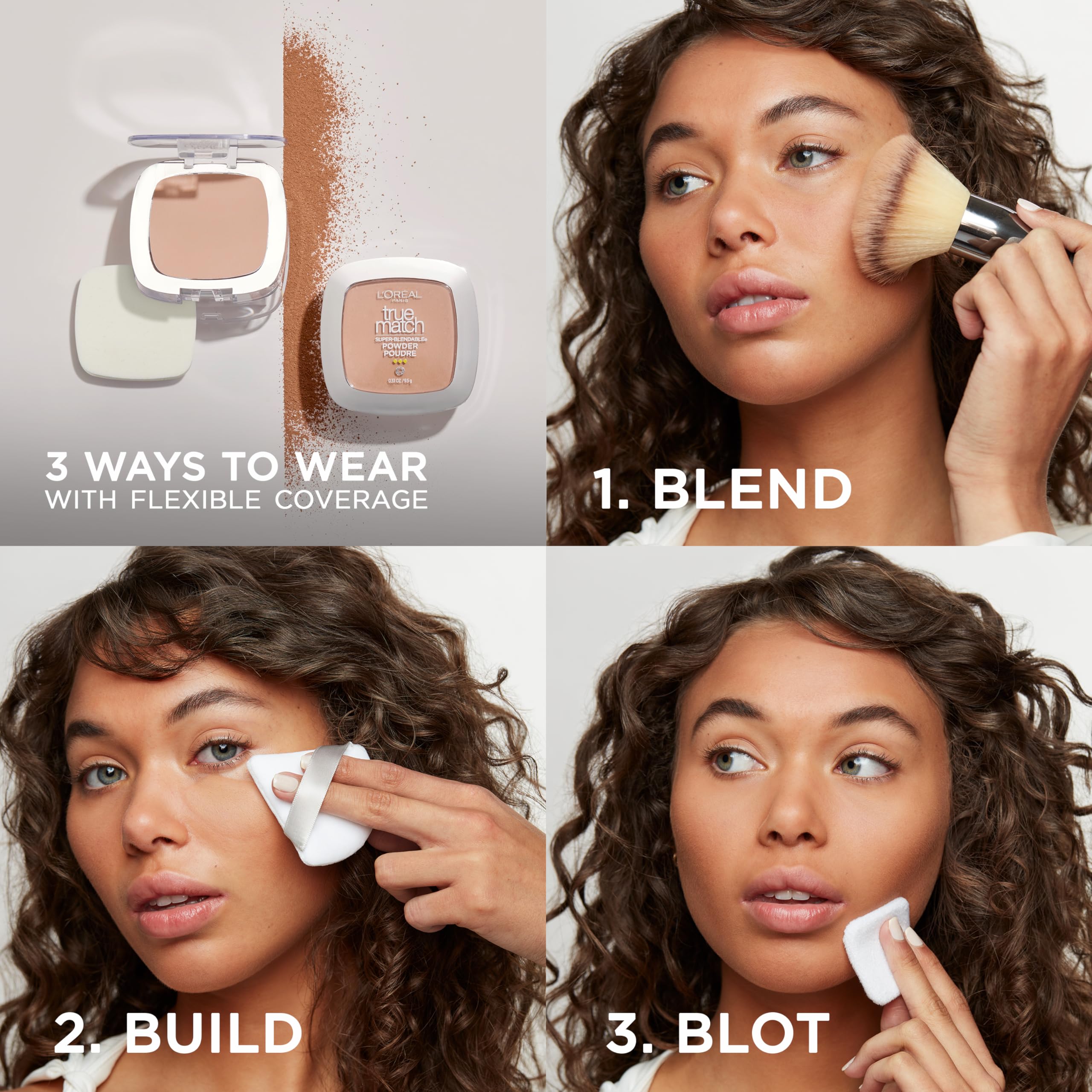 Foto 4 | Base De Maquillaje En Polvo L'oreal Paris True Match Super Blendable - Venta Internacional.
