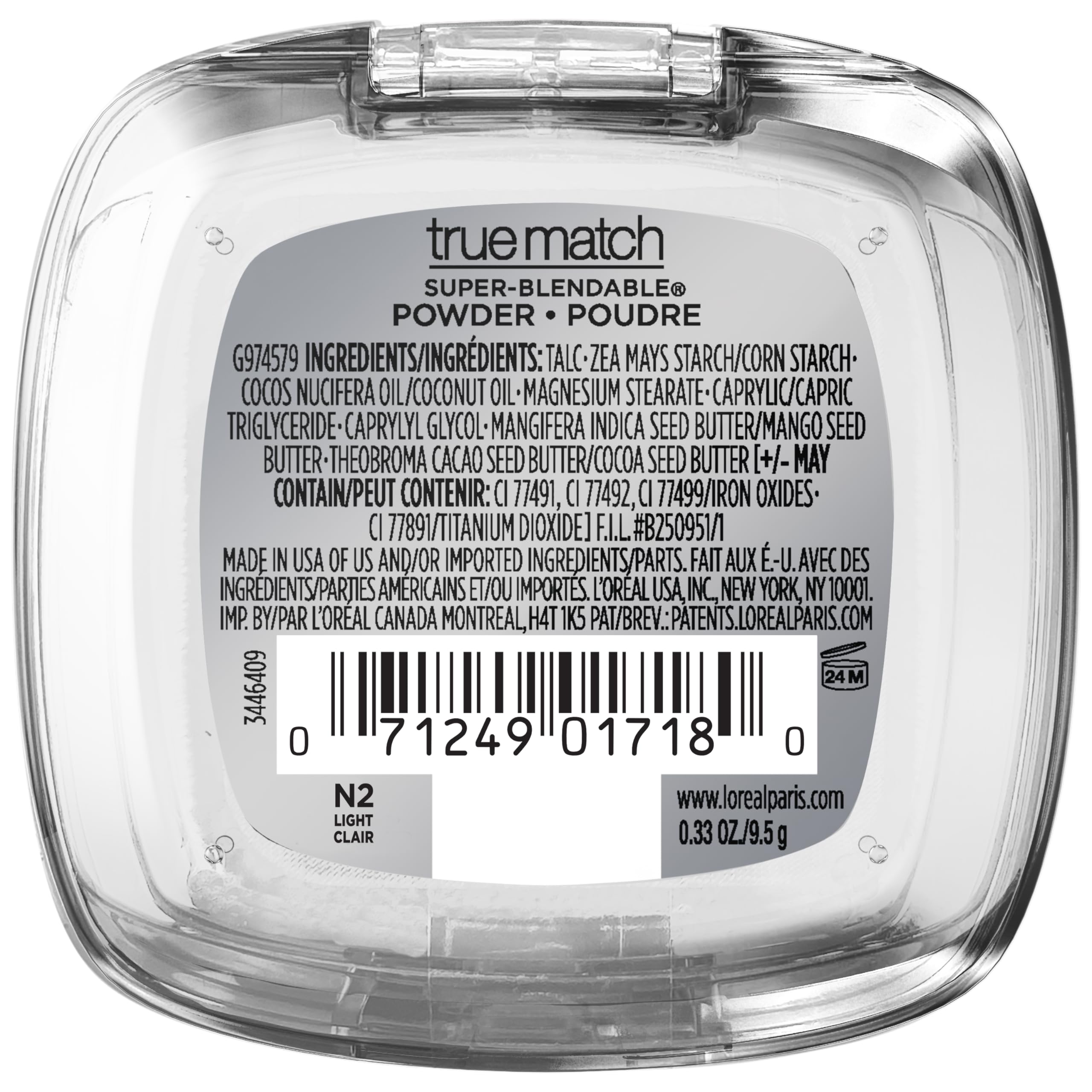 Foto 8 pulgar | Base De Maquillaje En Polvo L'oreal Paris True Match Super Blendable - Venta Internacional.