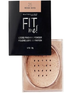 Foto 2 | Polvo Maybelline Fit Me Loose Finishing Tono 25 Medium + Termo De Agua De Regalo Güish