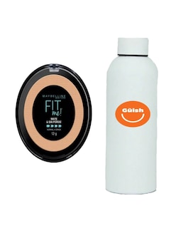 Foto 1 | Polvo Compacto Maybelline Fit Me! +termo De Regalo De Agua Güish