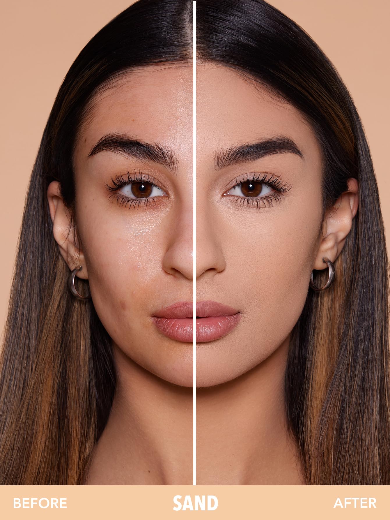 Foto 2 | Base de Maquillaje en Polvo Sheglam Skin-focus Skin Focus Sand - Venta Internacional
