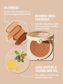 Foto 3 | Base de Maquillaje en Polvo Sheglam Skin-focus Full Coverage Golden - Venta Internacional