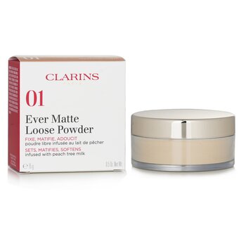 Foto 3 pulgar | Polvo Suelto Clarins Ever Matte #01 Universal Light - Venta Internacional.