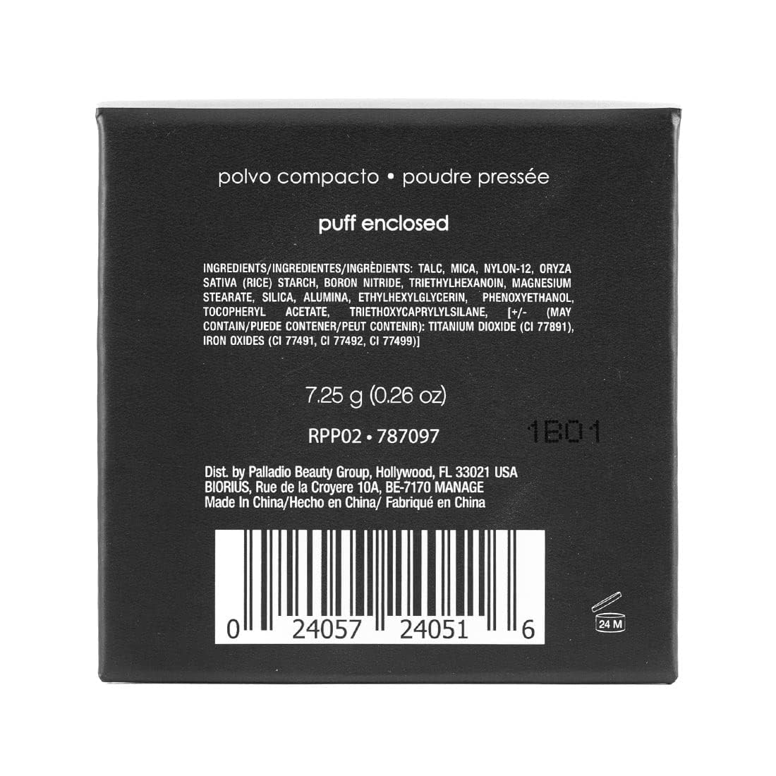 Foto 7 pulgar | Arroz Prensado En Polvo Palladio Natural 7,5 G - Venta Internacional.