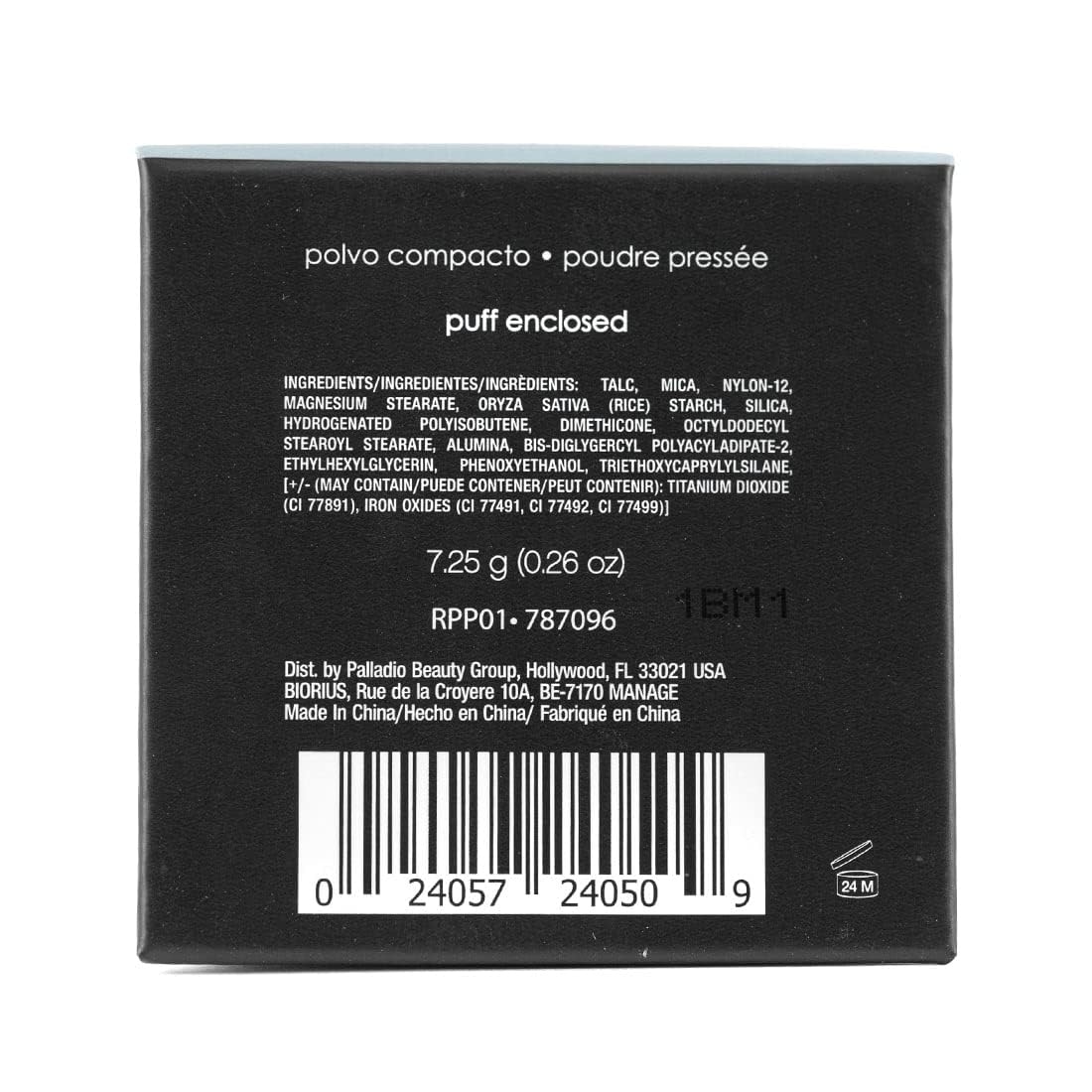 Foto 7 pulgar | Polvo De Arroz Prensado Palladio Matifying Con Espejo, 7,5 Ml - Venta Internacional.