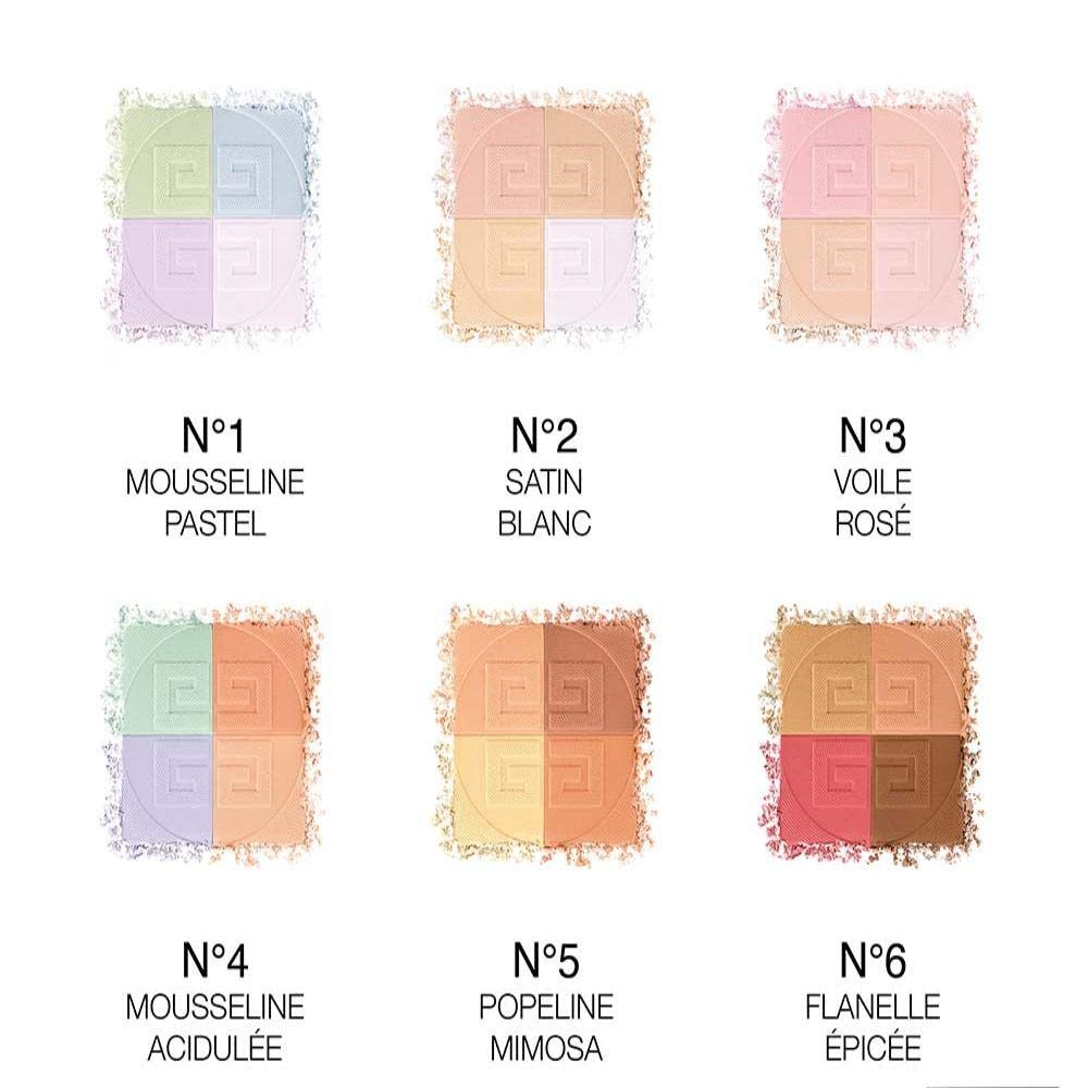 Foto 5 | Polvo Prensado Givenchy Prisme Libre 04 Mousseline Acidulee - Venta Internacional.