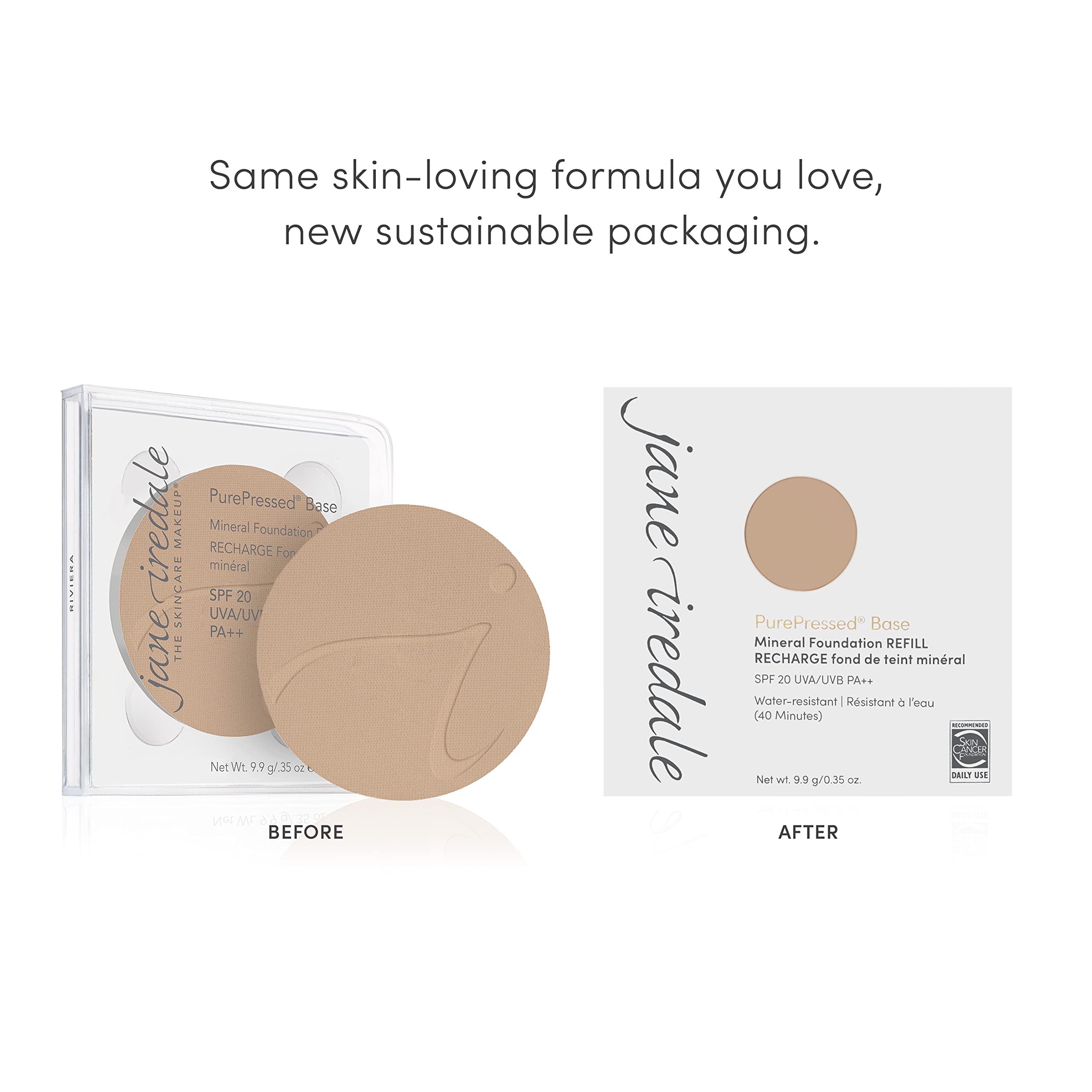 Foto 6 pulgar | Mineral Foundation Jane Iredale Purepressed Base Bisque Spf 20 - Venta Internacional.