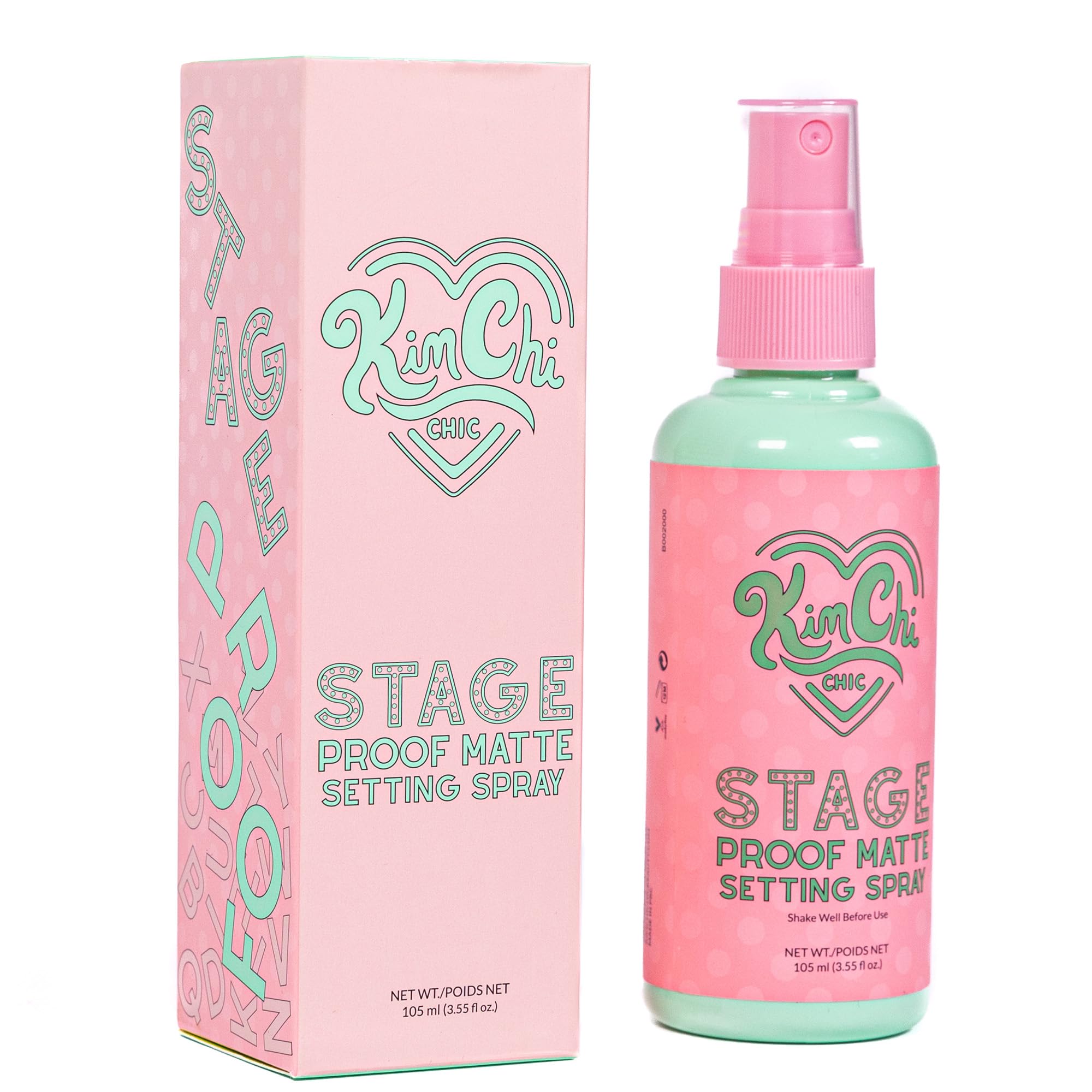 Spray Fijador De Maquillaje Kimchi Chic Beauty Stage Proof Matte - Venta Internacional.