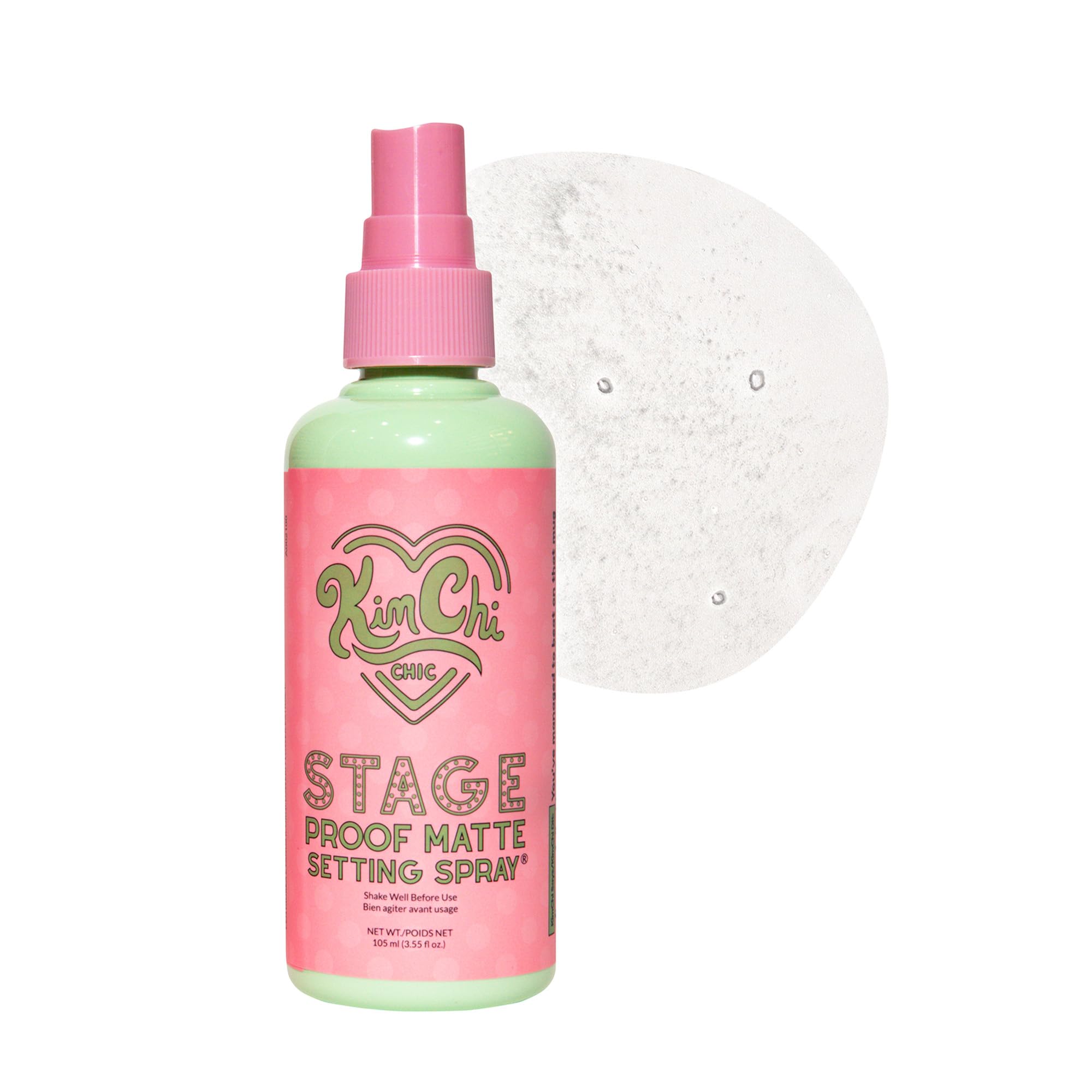 Foto 5 | Spray Fijador De Maquillaje Kimchi Chic Beauty Stage Proof Matte - Venta Internacional.