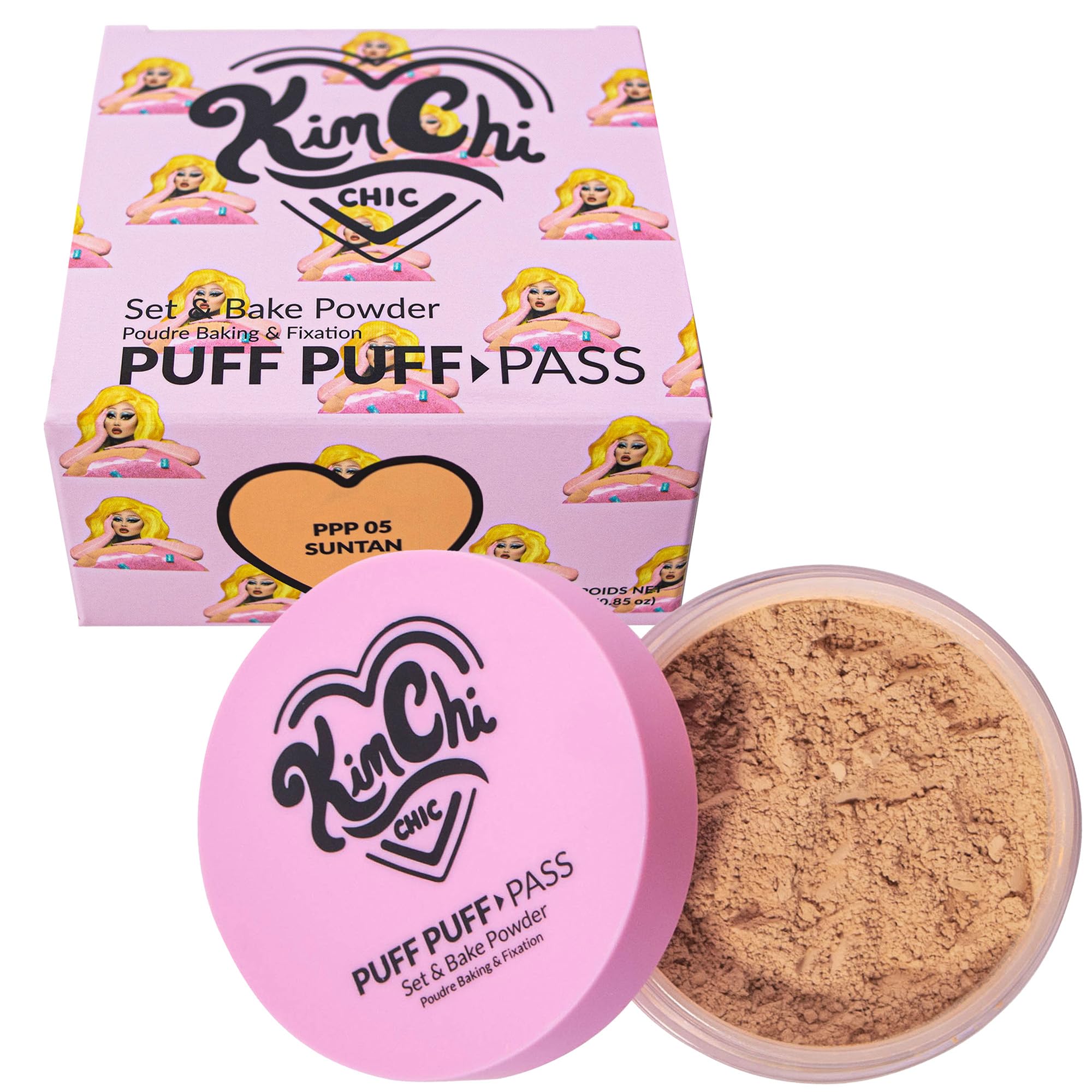 Foto 2 pulgar | Polvo Fijador Kimchi Chic Beauty Puff Pass Suntan 05 - Venta Internacional.