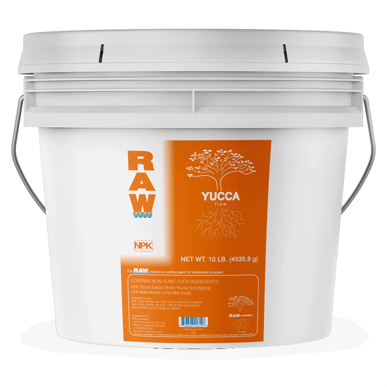 Agente Humectante Raw Yucca Natural Extract 4.54 Kg - Venta Internacional.