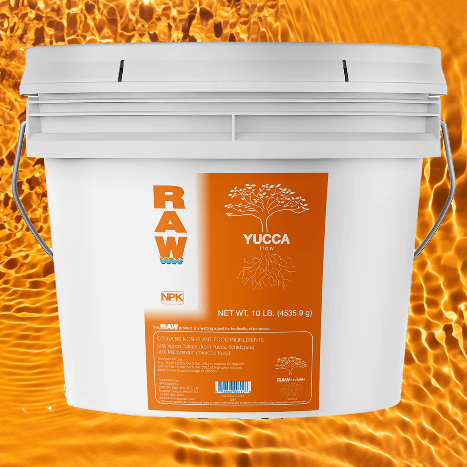 Foto 3 pulgar | Agente Humectante Raw Yucca Natural Extract 4.54 Kg - Venta Internacional.