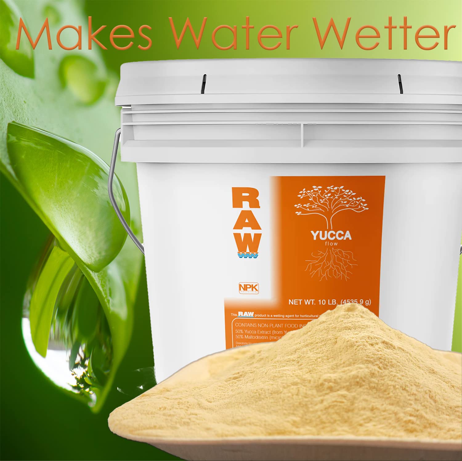 Foto 4 pulgar | Agente Humectante Raw Yucca Natural Extract 4.54 Kg - Venta Internacional.