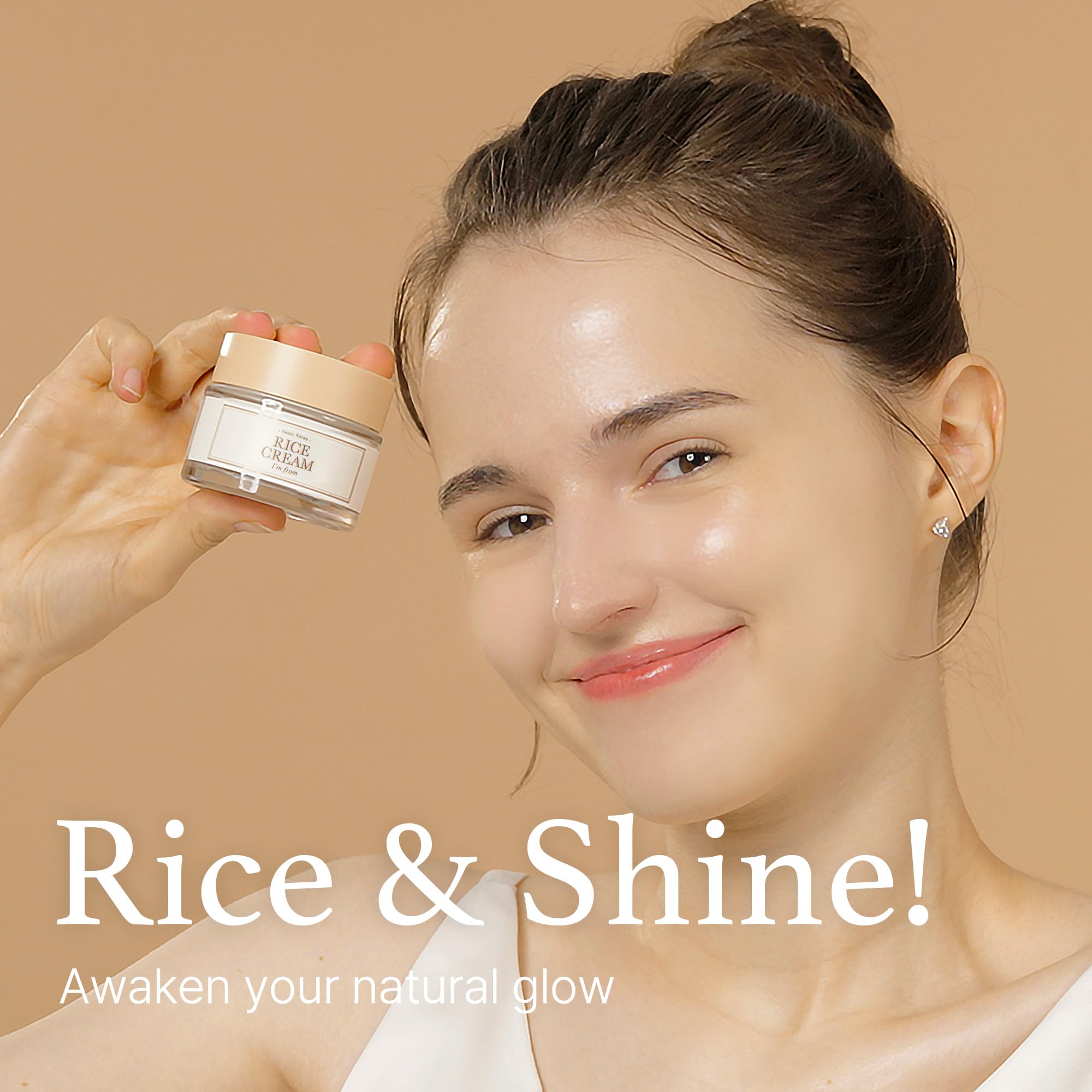 Foto 4 pulgar | Crema I'm From Rice, 50 Ml, Con 41% De Ceramida Con Esencia De Salvado De Arroz - Venta Internacional.