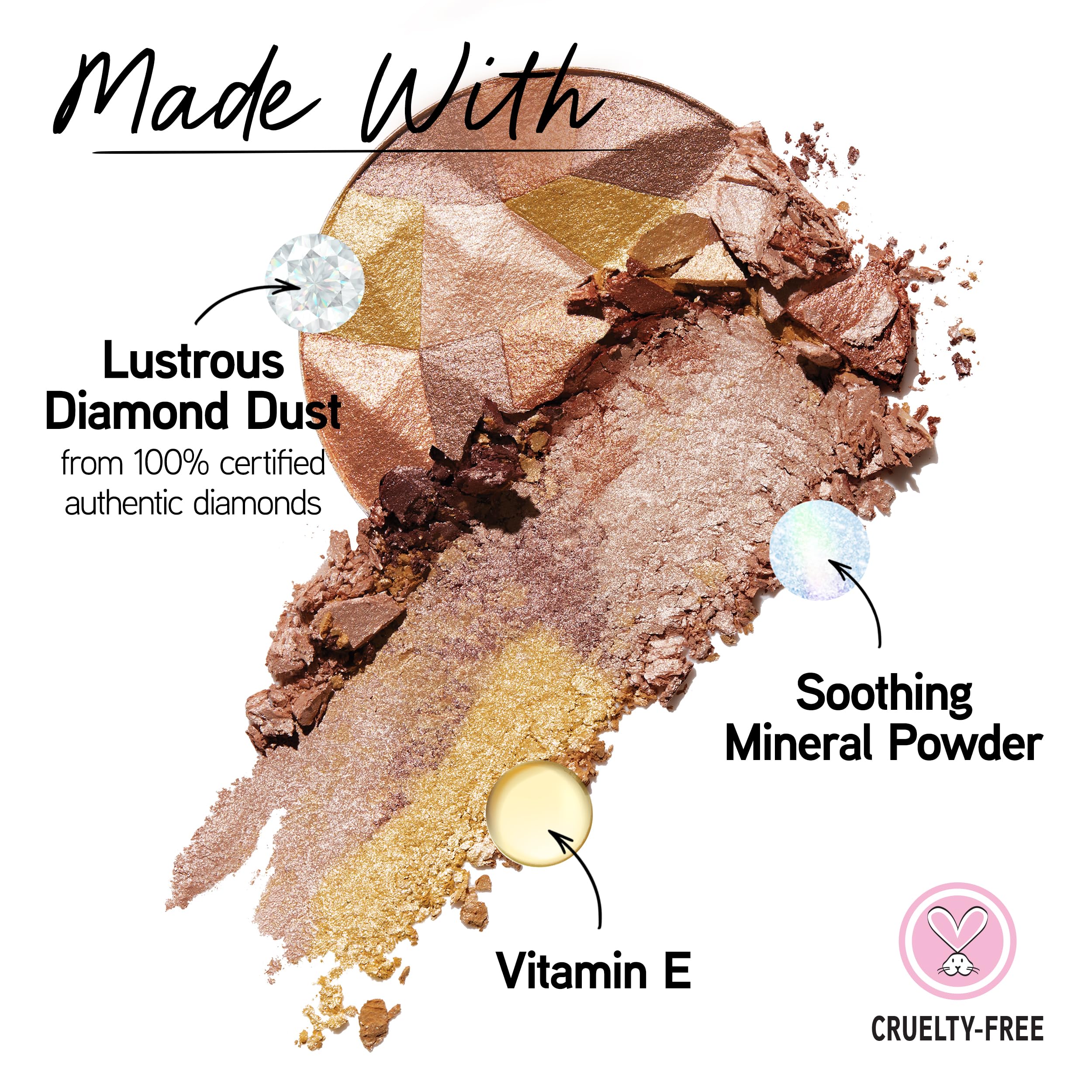 Foto 3 pulgar | Bronzer Physicians Formula Mineral Wear Diamond Dust Vegano - Venta Internacional.