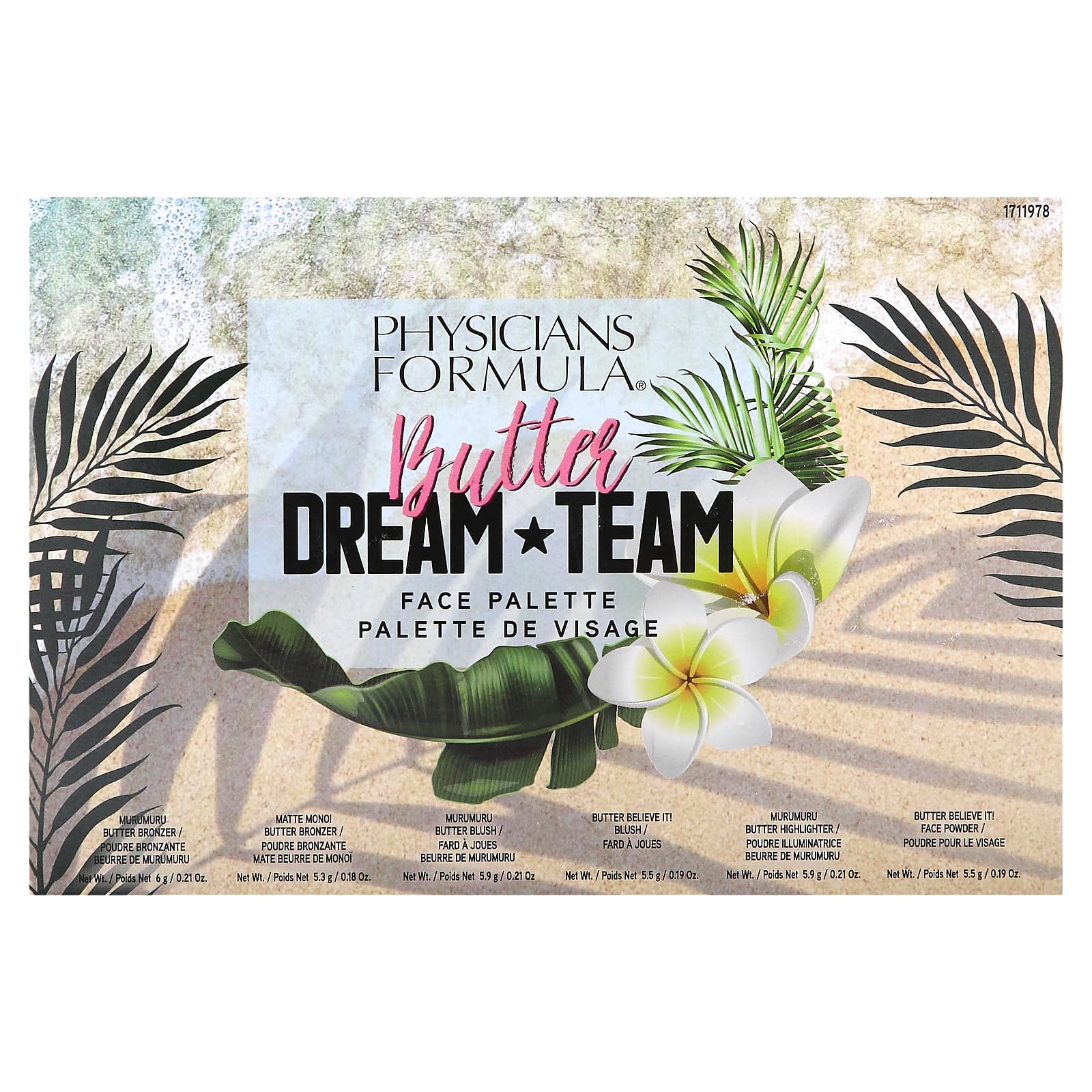 Set De Regalo De Maquillaje Physicians Formula Butter Dream Team Palette - Venta Internacional.