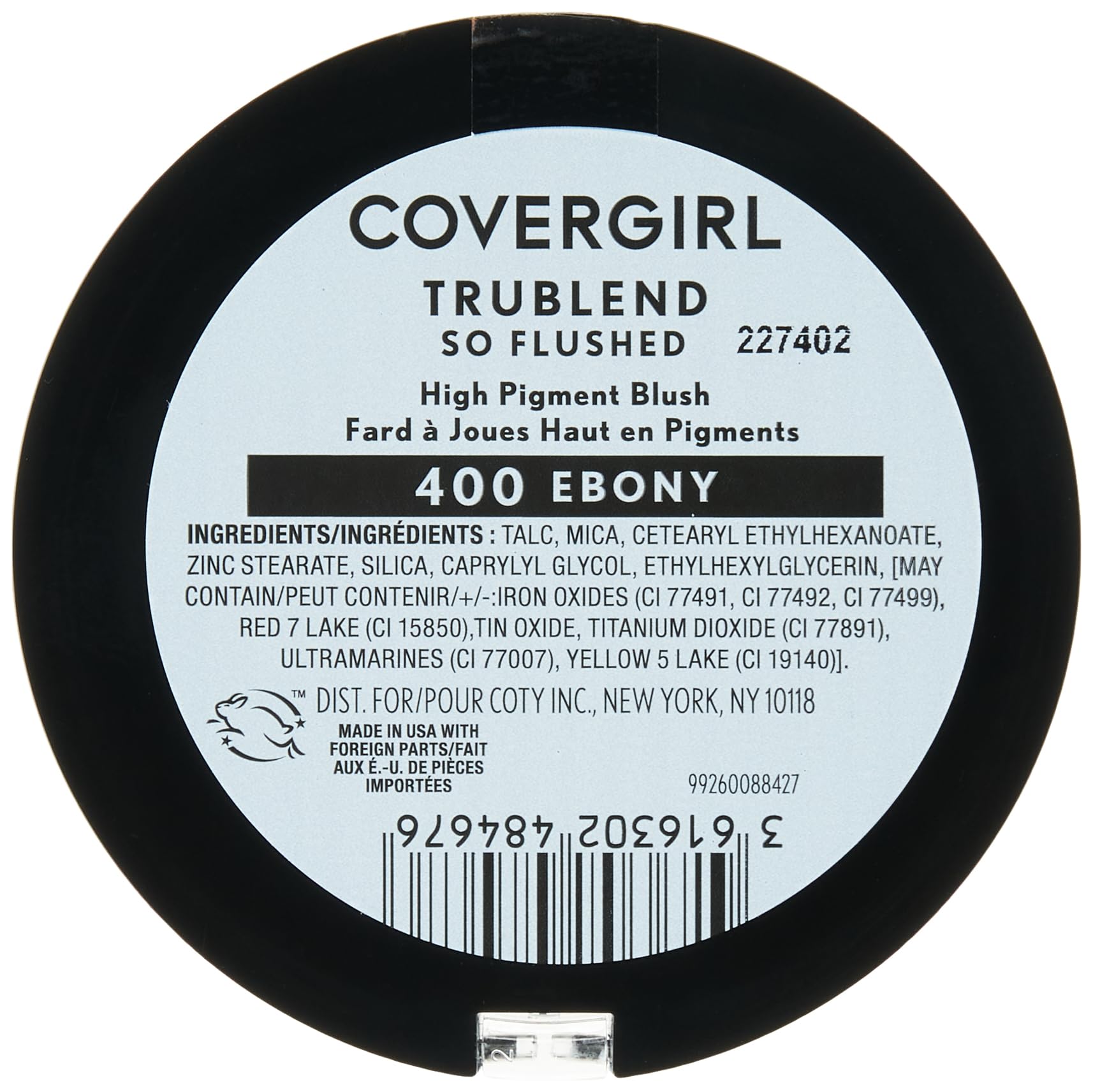 Foto 3 pulgar | Bronceador Covergirl So Flushed High Pigment Ebony - Venta Internacional.