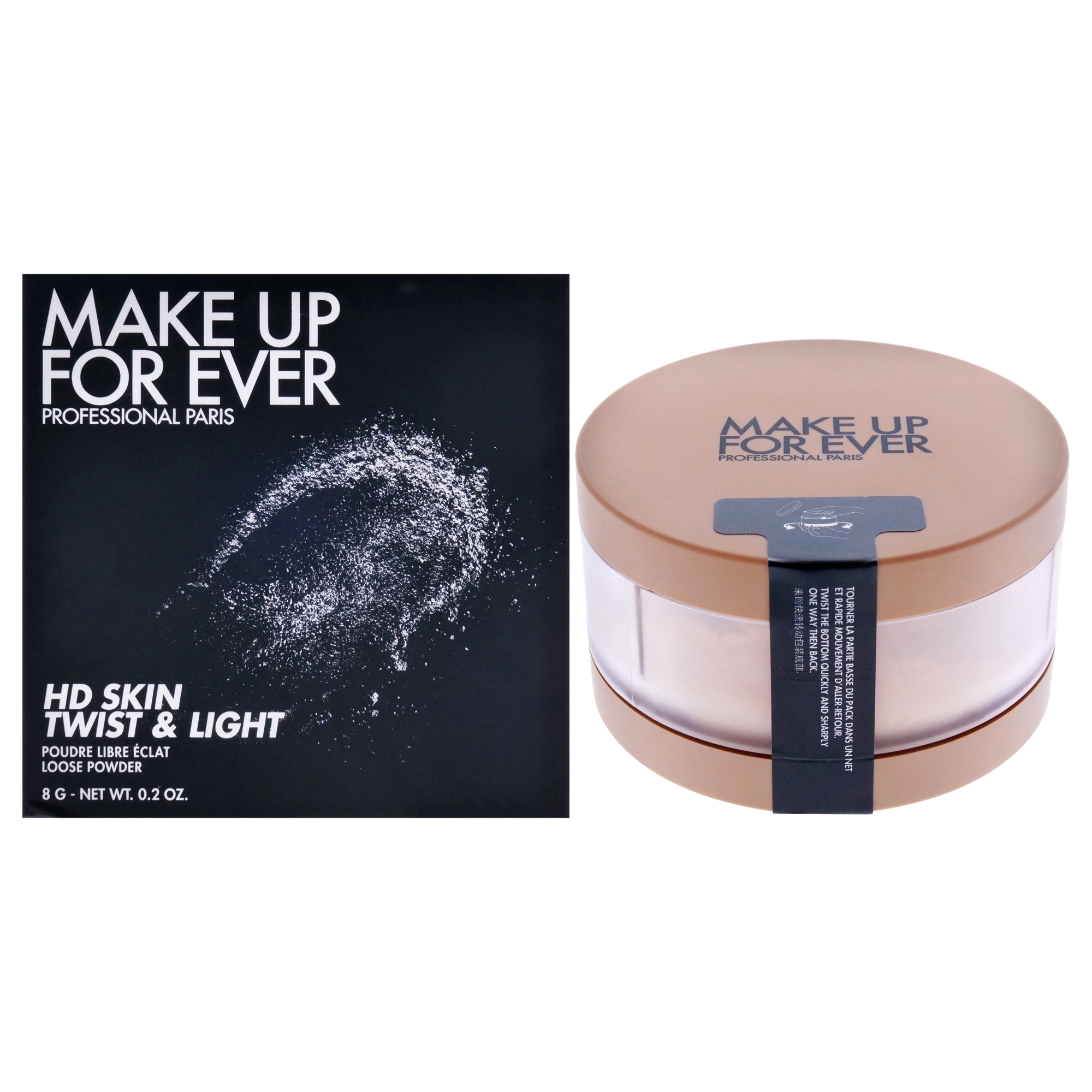 Foto 2 pulgar | Maquillaje En Polvo De Acabado For Ever Hd Skin Twist Light 3 Tan - Venta Internacional.