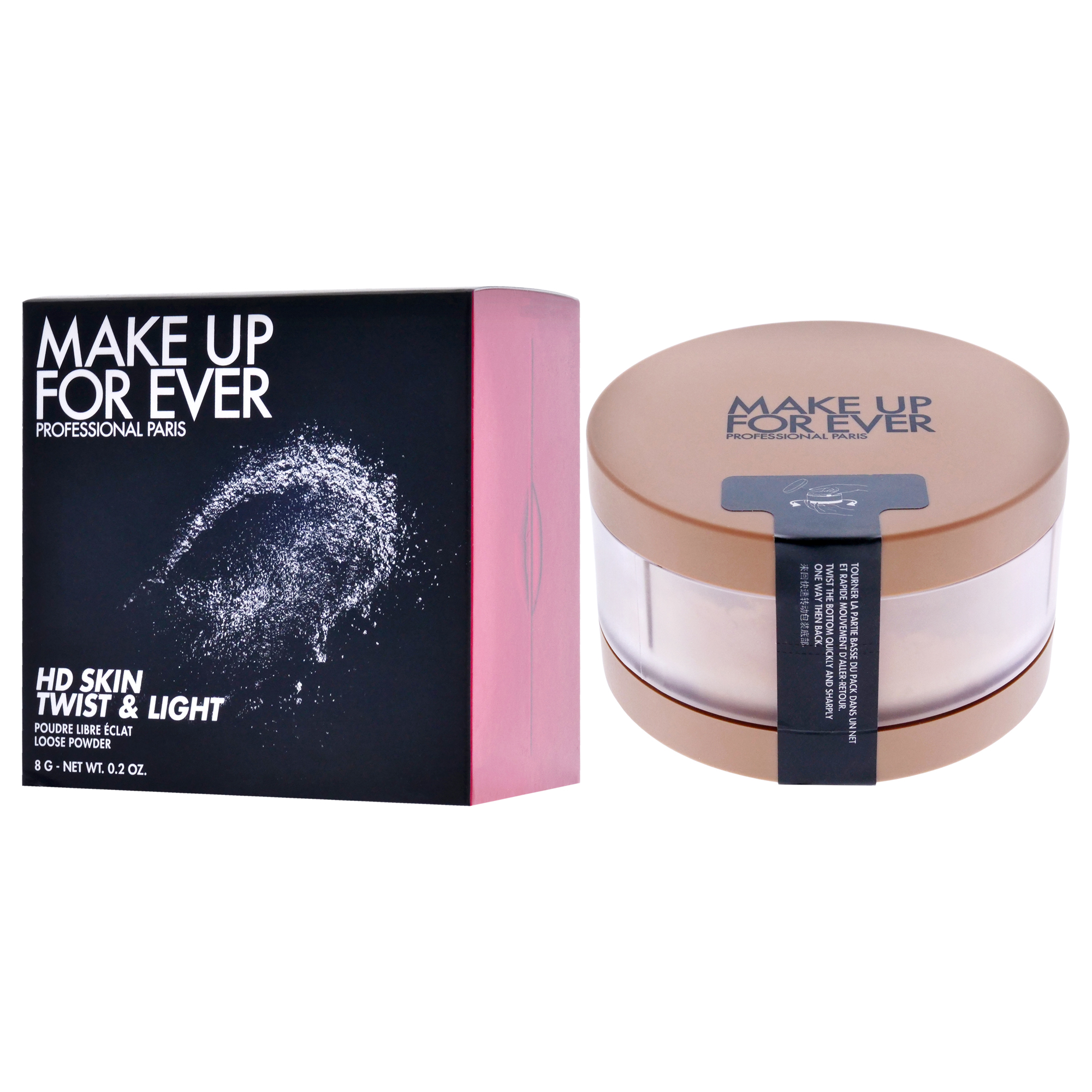 Foto 5 pulgar | Maquillaje En Polvo De Acabado For Ever Hd Skin Twist Light 3 Tan - Venta Internacional.