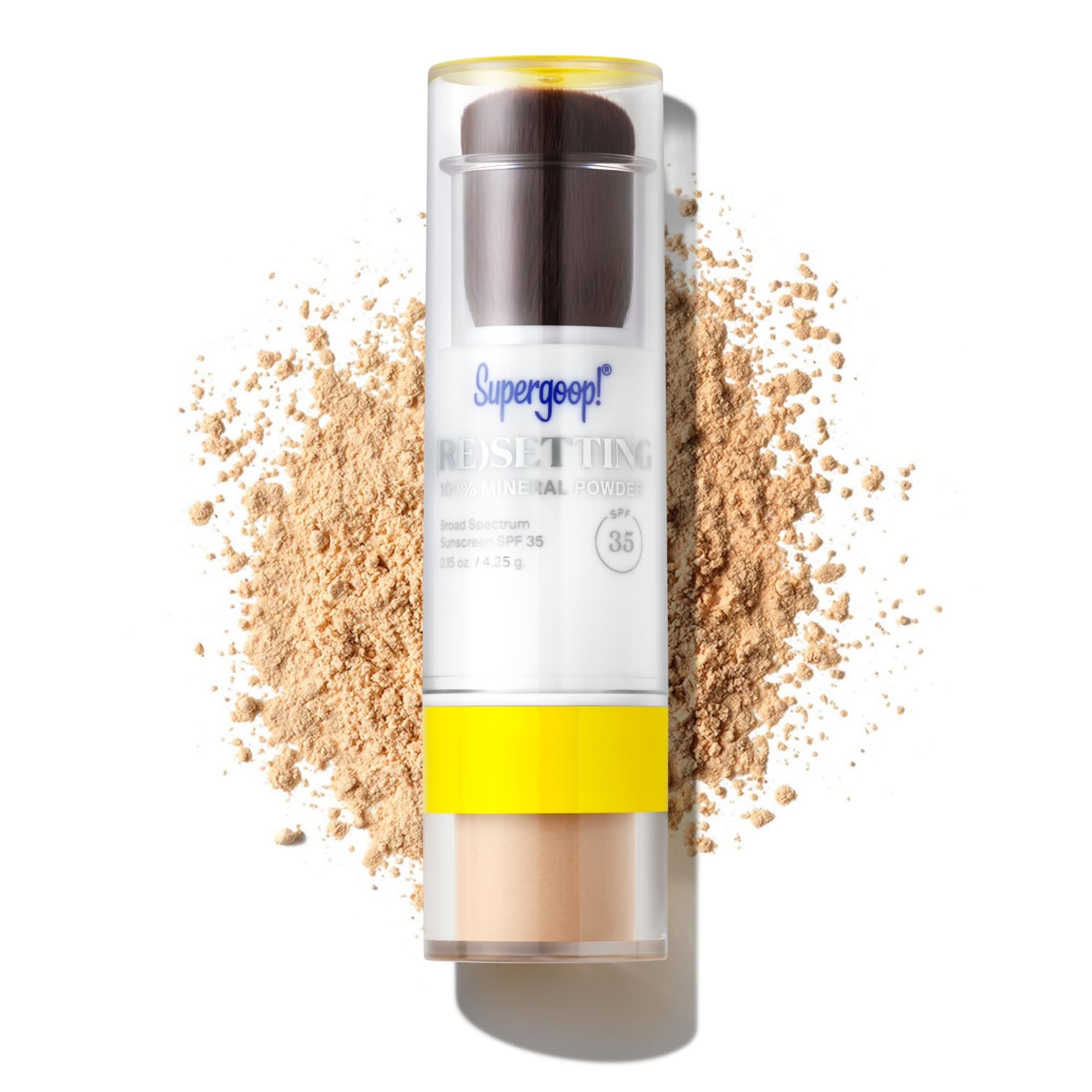 Polvo Fijador De Maquillaje Supergoop! Luz De (re) Ajuste Spf35 - Venta Internacional.
