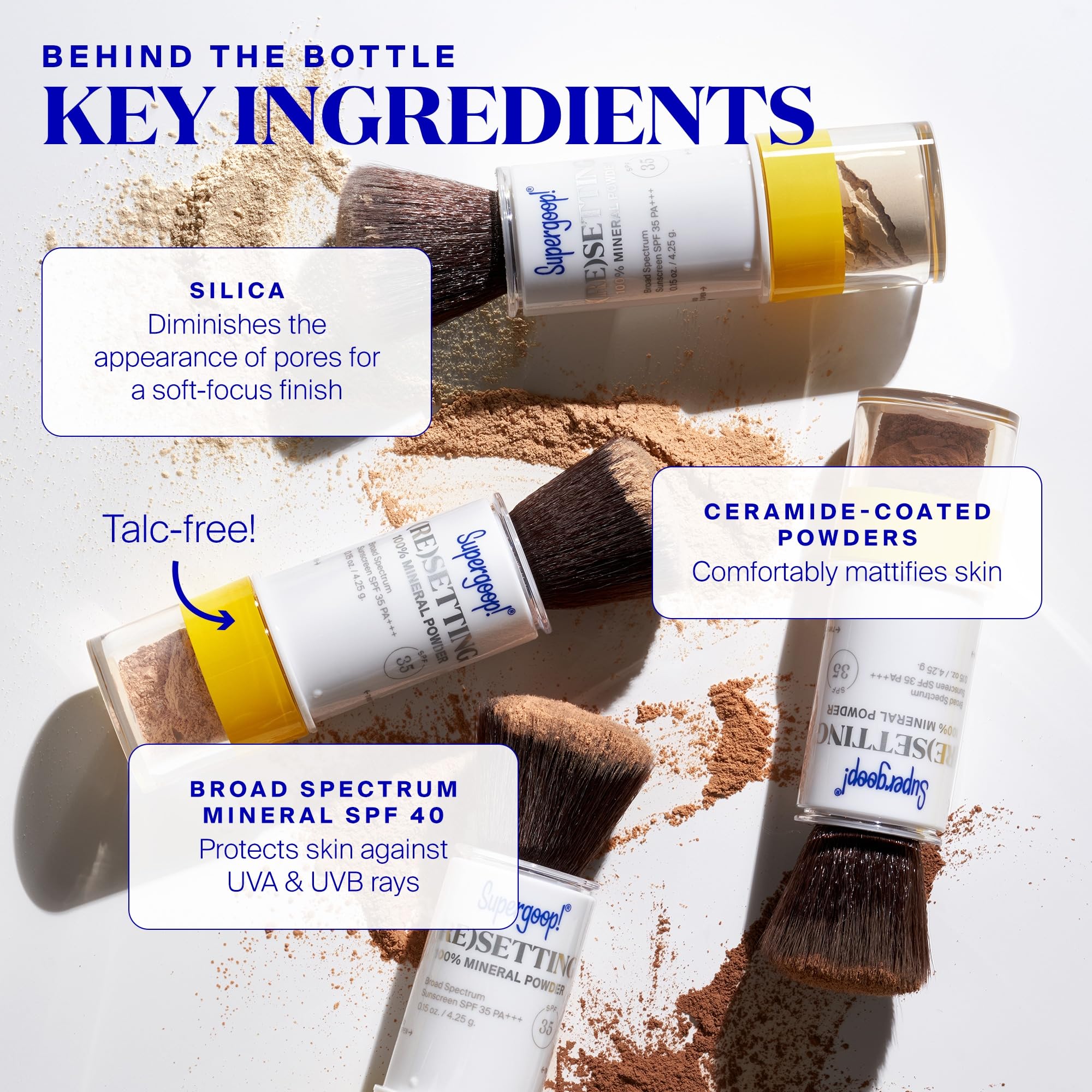 Foto 5 | Polvo Fijador De Maquillaje Supergoop! (re) Fijador 100% Mineral - Venta Internacional.