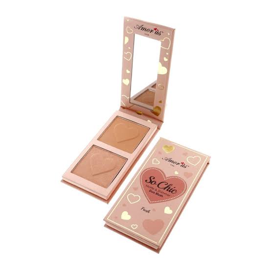 Duo Rubor So Chic Matte & Shimmer Amor Us
