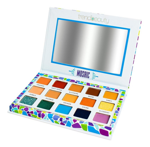 Foto 3 pulgar | Paleta De Sombras Mosaic Trendbeauty