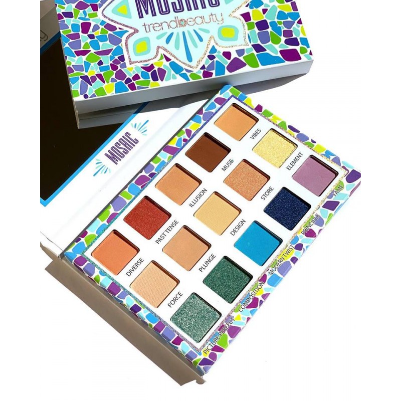 Foto 4 pulgar | Paleta De Sombras Mosaic Trendbeauty