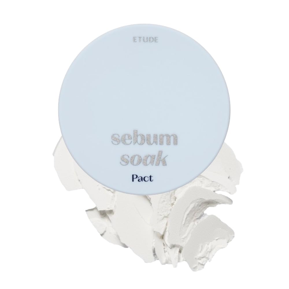 Polvo Mineral Etude Sebum Soak Pact 23ad Facial Oil Control - Venta Internacional.