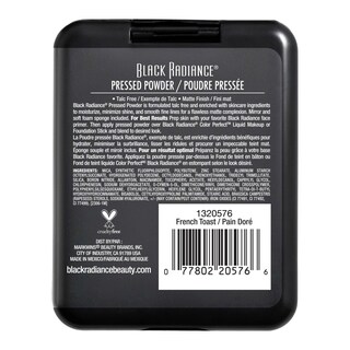 Foto 4 | Pressed Powder Black Radiance Creme Fresh Matte Finish - Venta Internacional.