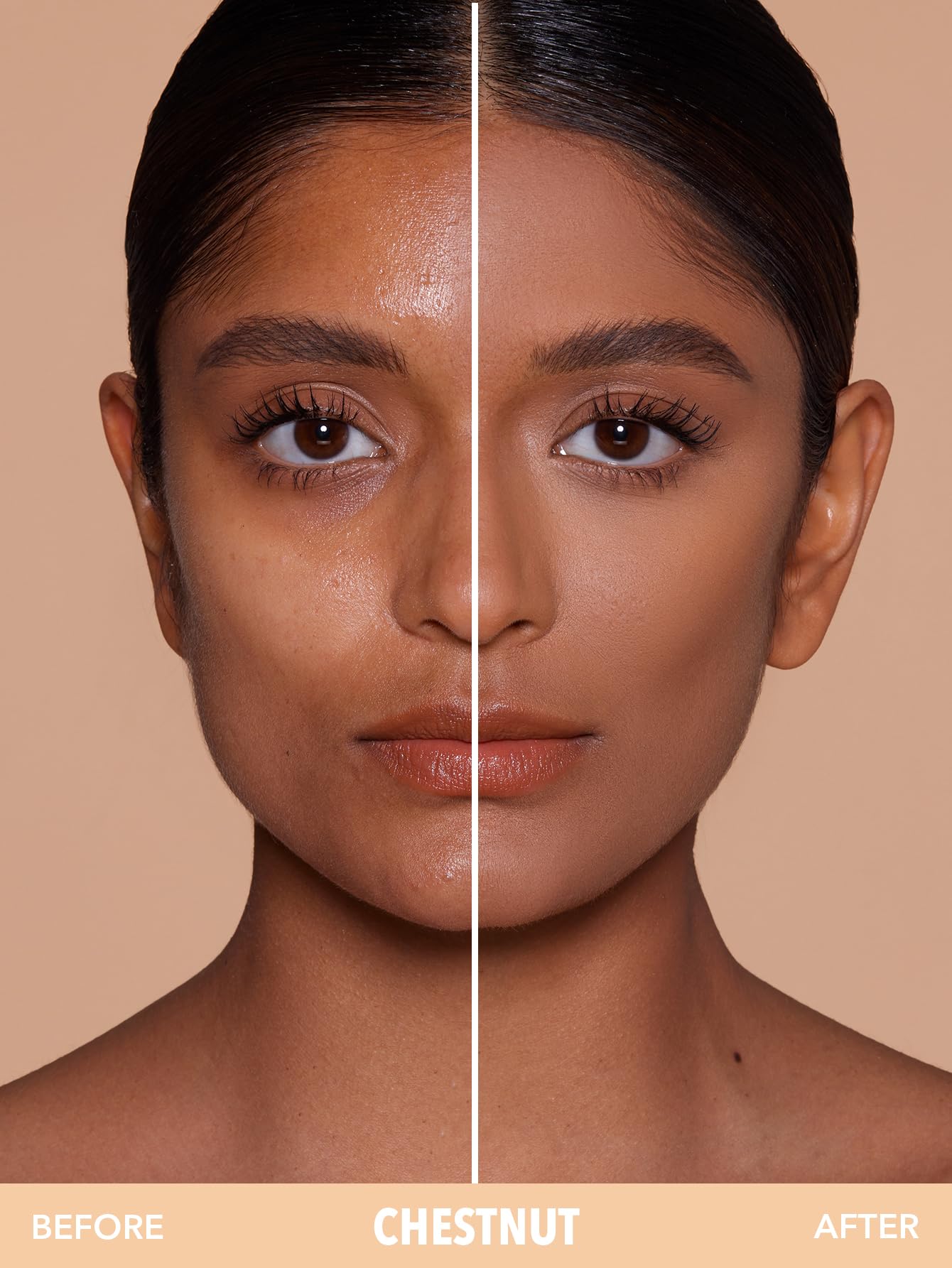 Foto 2 | Base De Maquillaje En Polvo Sheglam Skin-focus Full Coverage Chestnut - Venta Internacional.