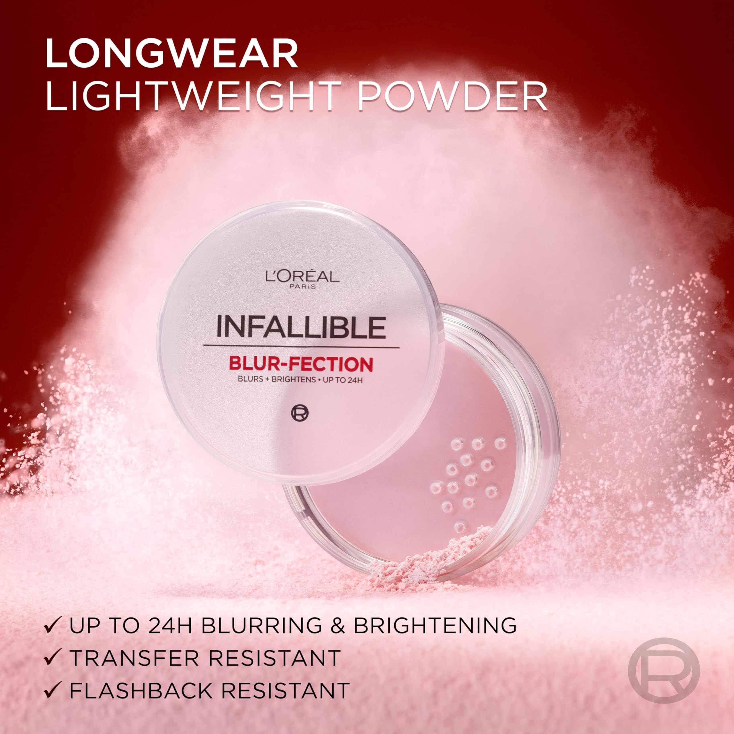 Foto 5 pulgar | Polvo Fijador L'oreal Paris Infallible Blur-fection 24 Horas - Venta Internacional.