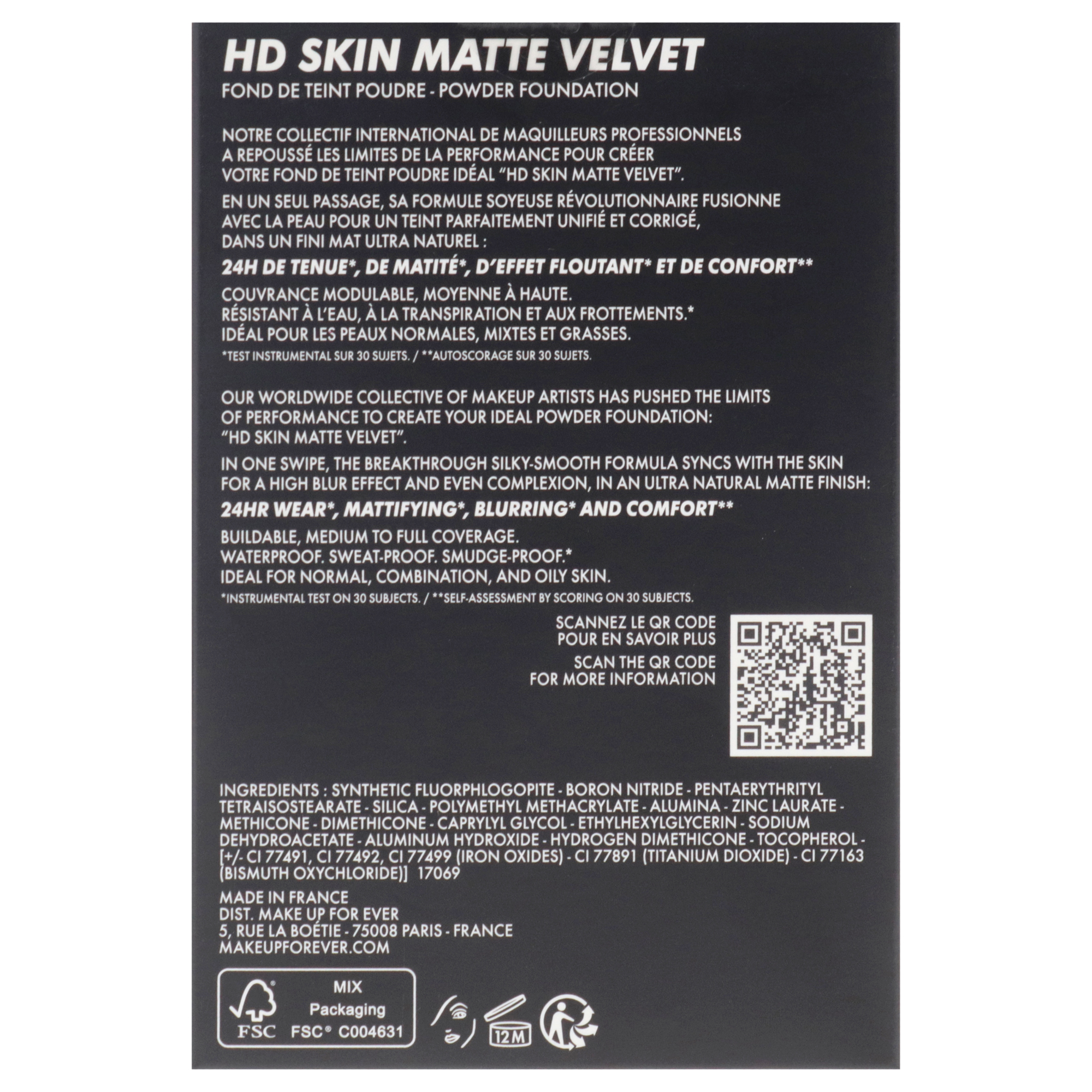 Foto 8 pulgar | Base De Maquillaje En Polvo Make Up For Ever Hd Skin Matte 2n22 Nude - Venta Internacional.