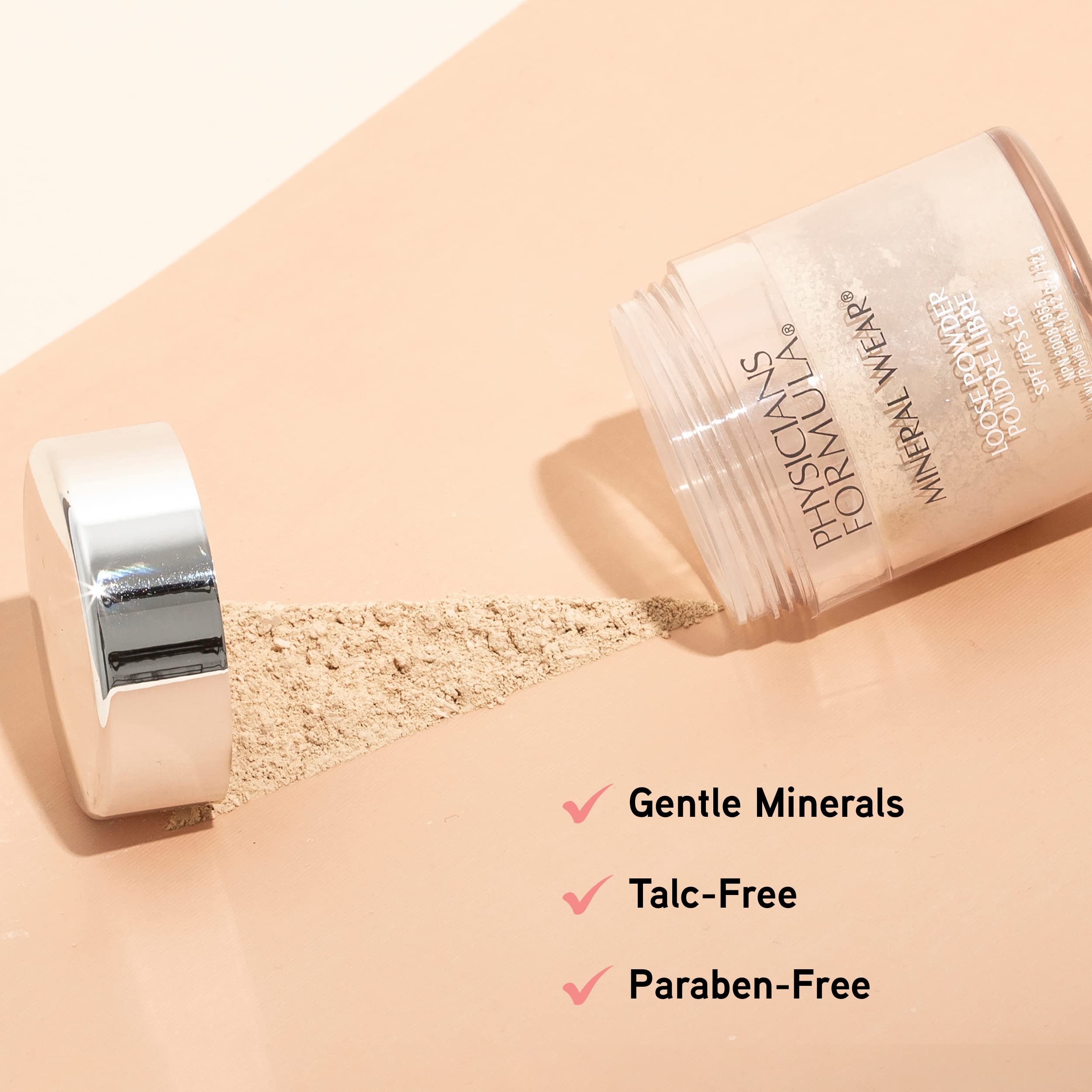 Foto 6 | Polvo Suelto Mineral Wear Physicians Formula, Color Beige Medio - Venta Internacional.