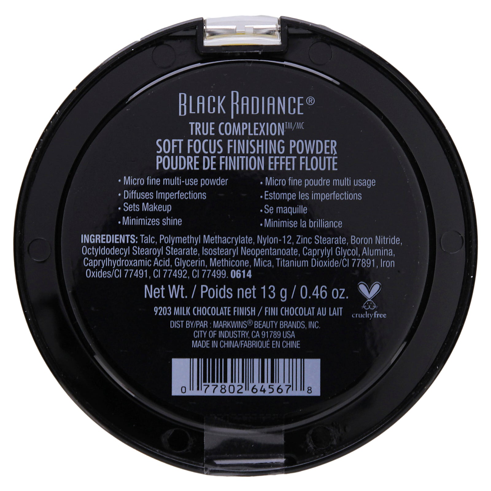 Foto 3 pulgar | Polvo De Acabado Black Radiance True Complexion 9203 Chocolate Con Leche - Venta Internacional.