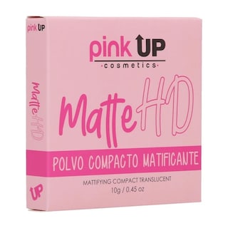 Foto 3 | Polvo Compacto Matificante Traslucido Matte Hd Pink Up