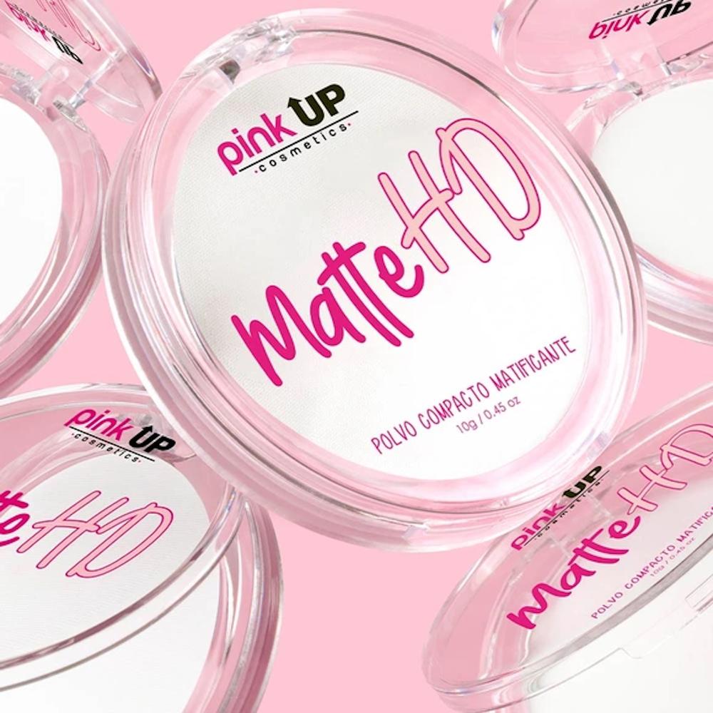 Foto 7 pulgar | Polvo Compacto Matificante Traslucido Matte Hd Pink Up
